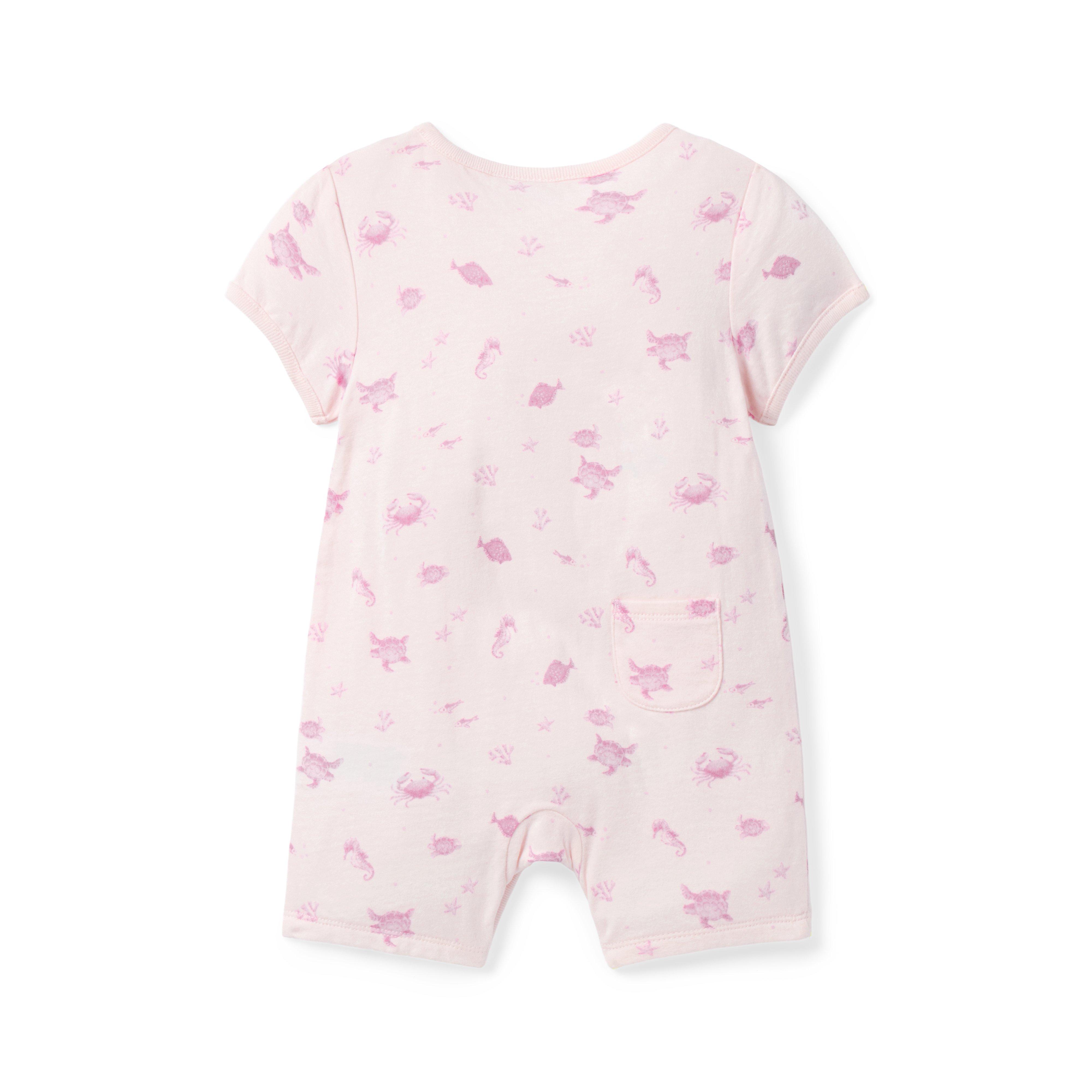 Baby Sea Friends Wrap One-Piece image number 2