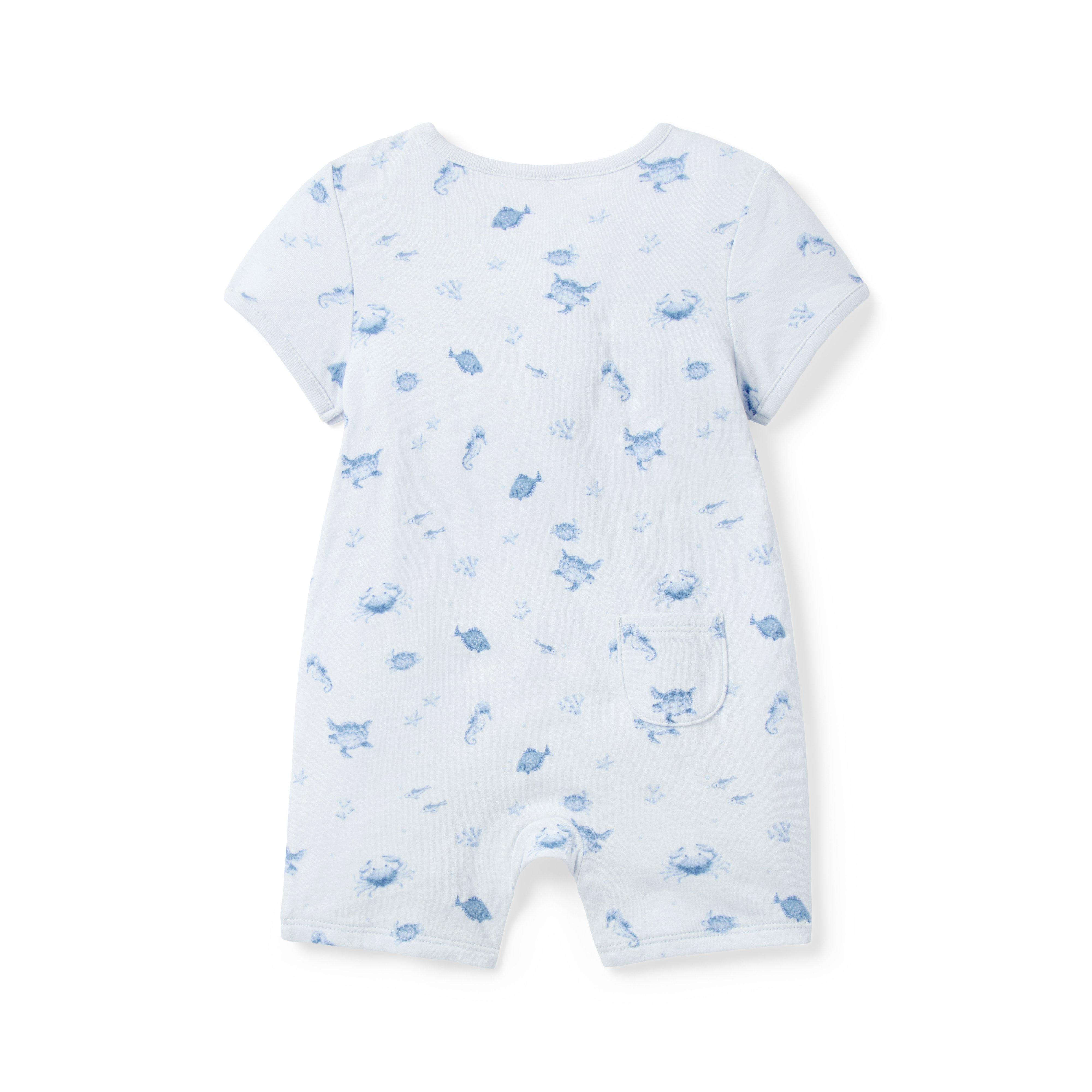 Baby Sea Friends Wrap One-Piece image number 2