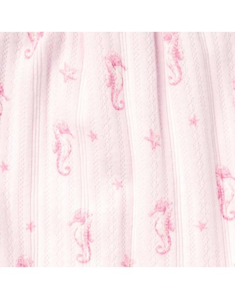 Baby Seahorse Pointelle Matching Set