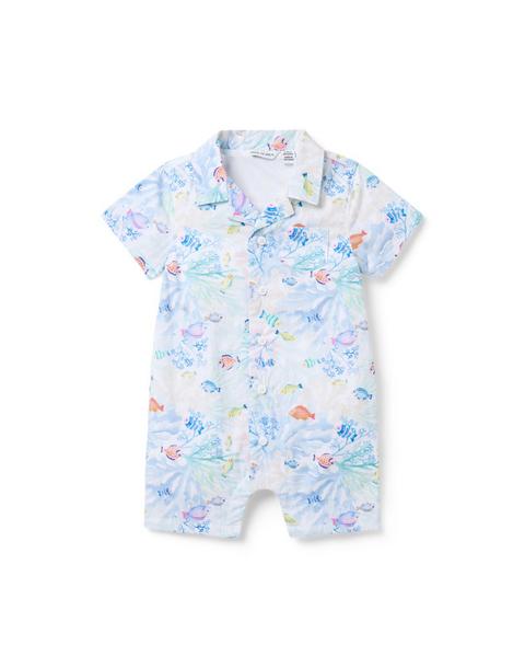 Baby Coral Reef Romper