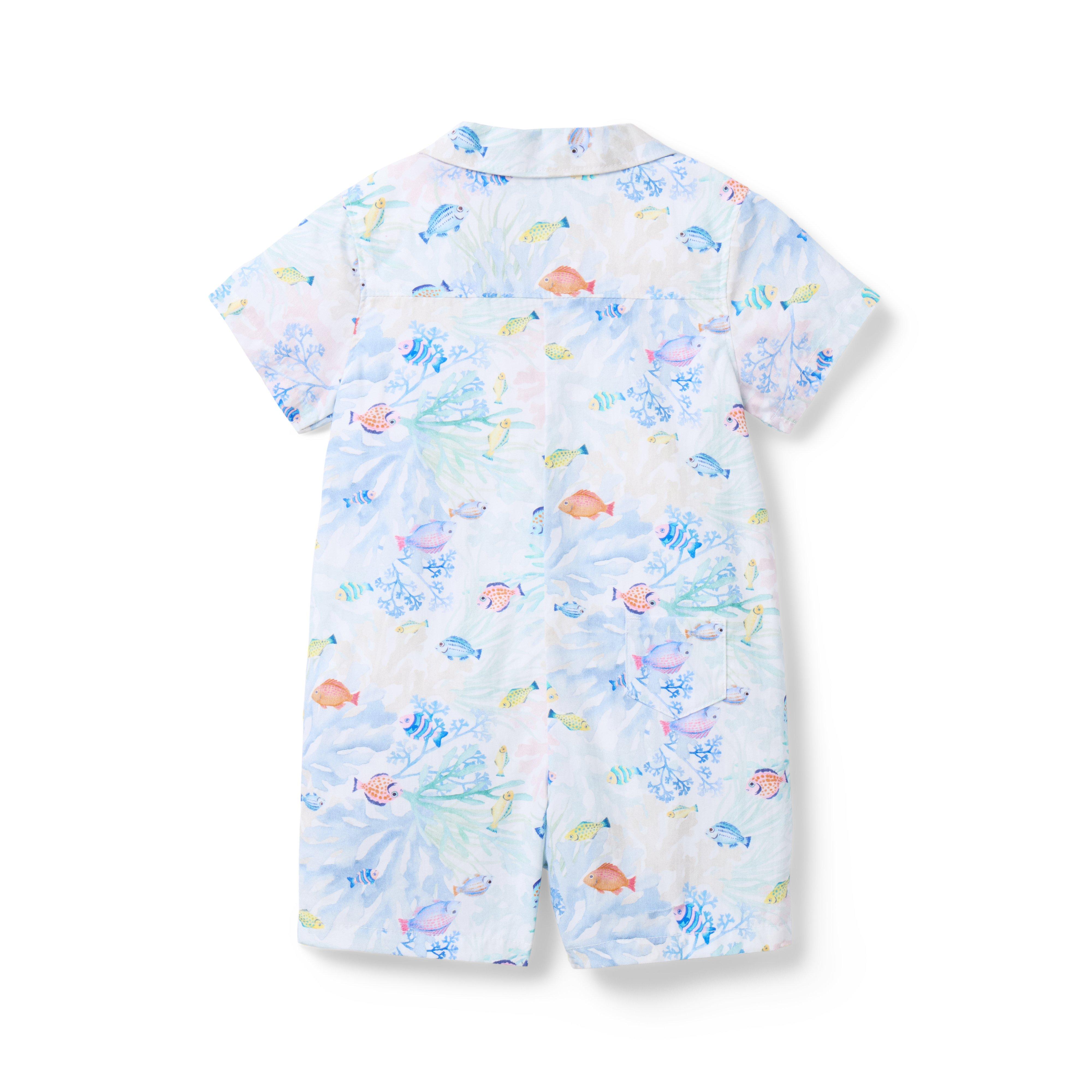 Baby Fish Friends Romper image number 1