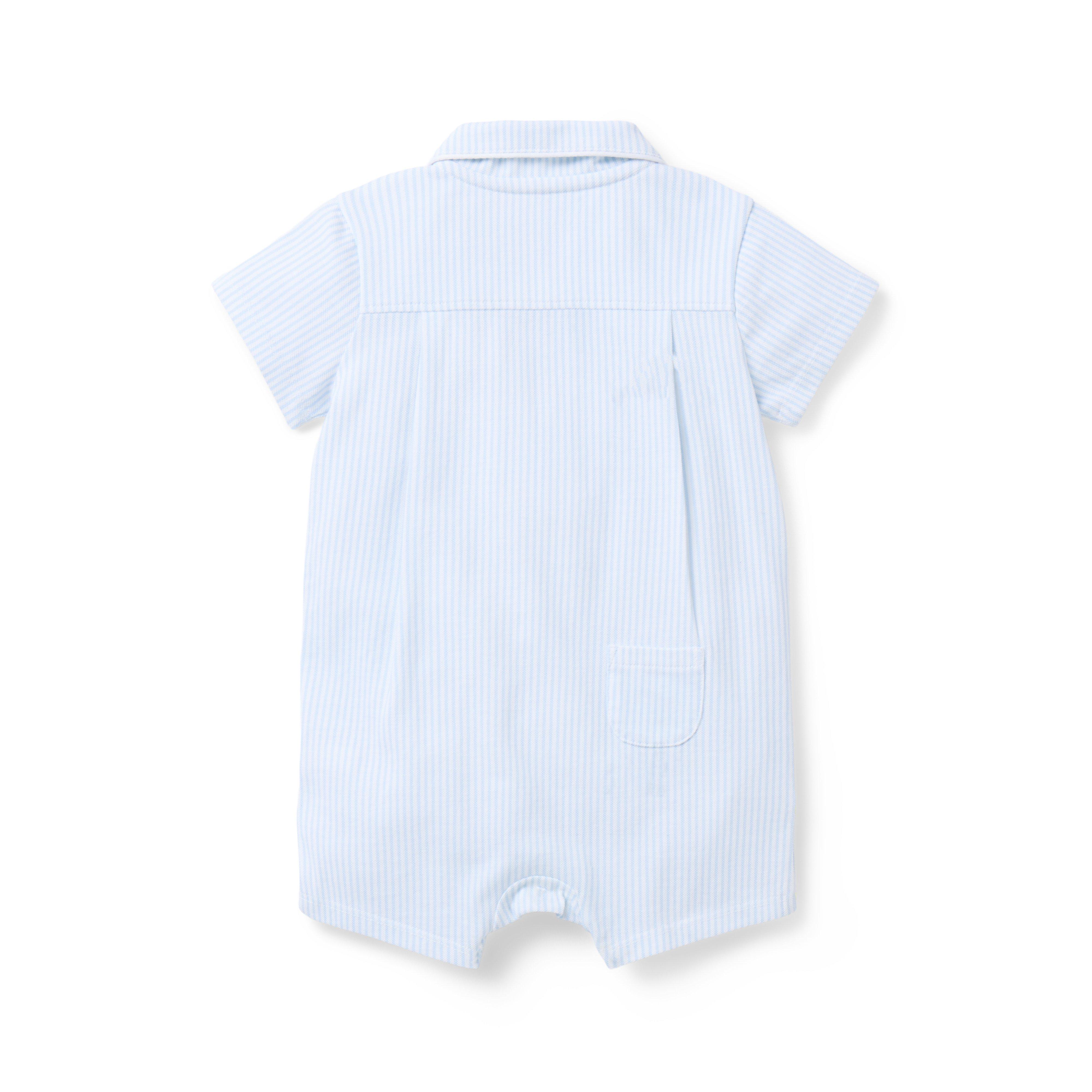 Baby Striped Fish Romper image number 2