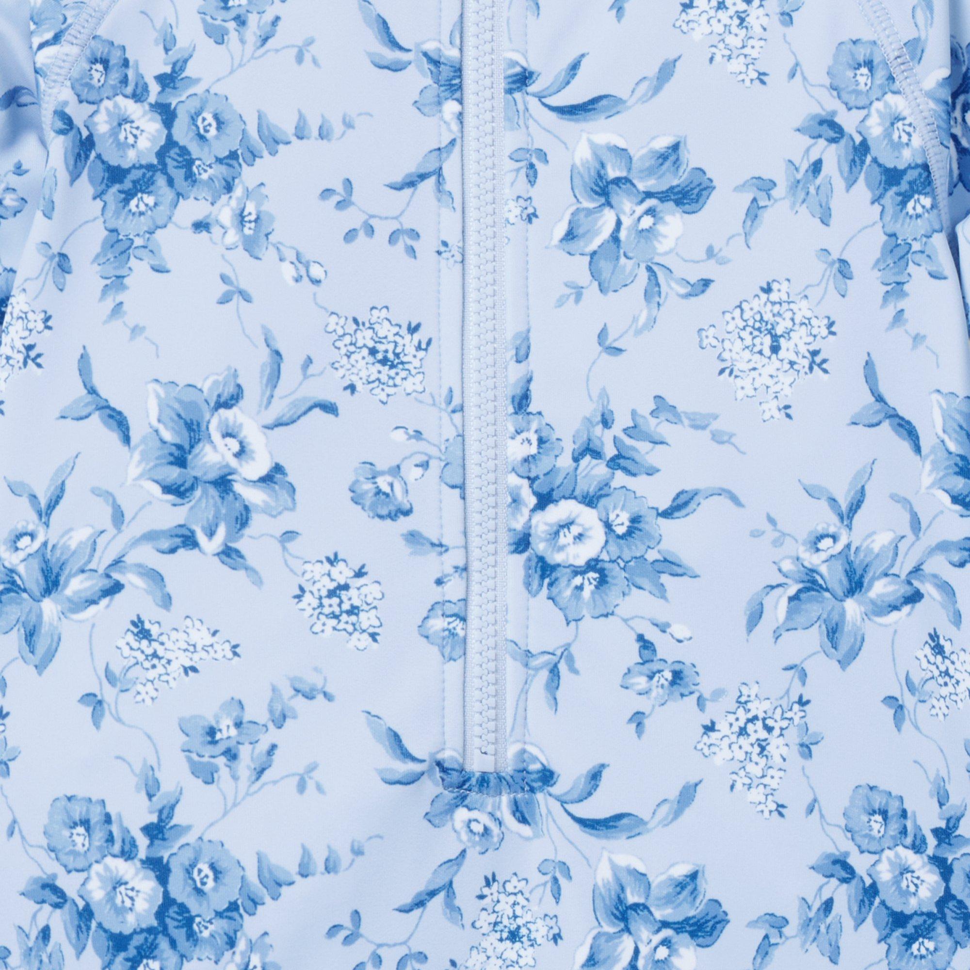 Baby Floral Rash Guard Swimsuit image number 1