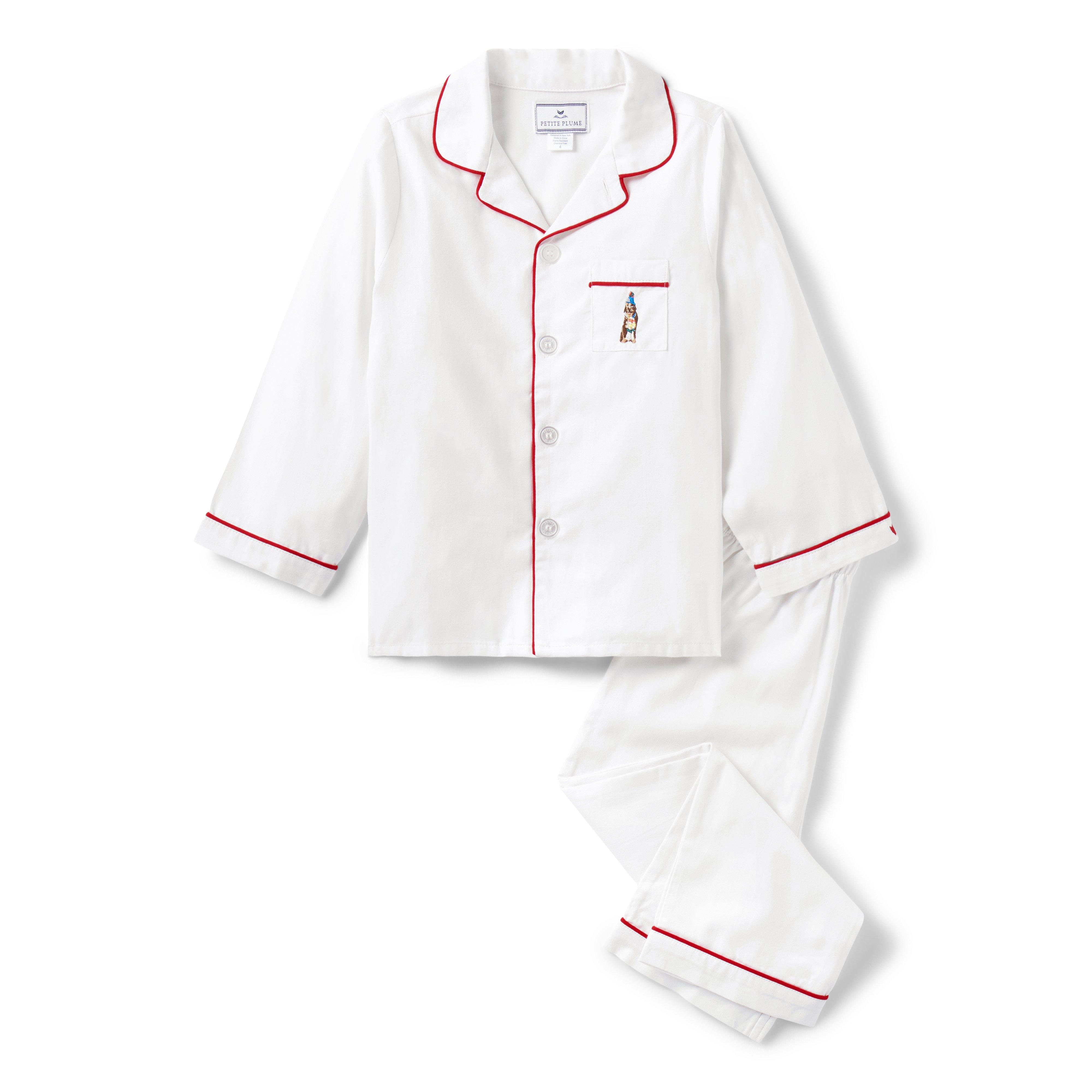 Petite Plume x Gray Malin Kid's Twill Pajama Set