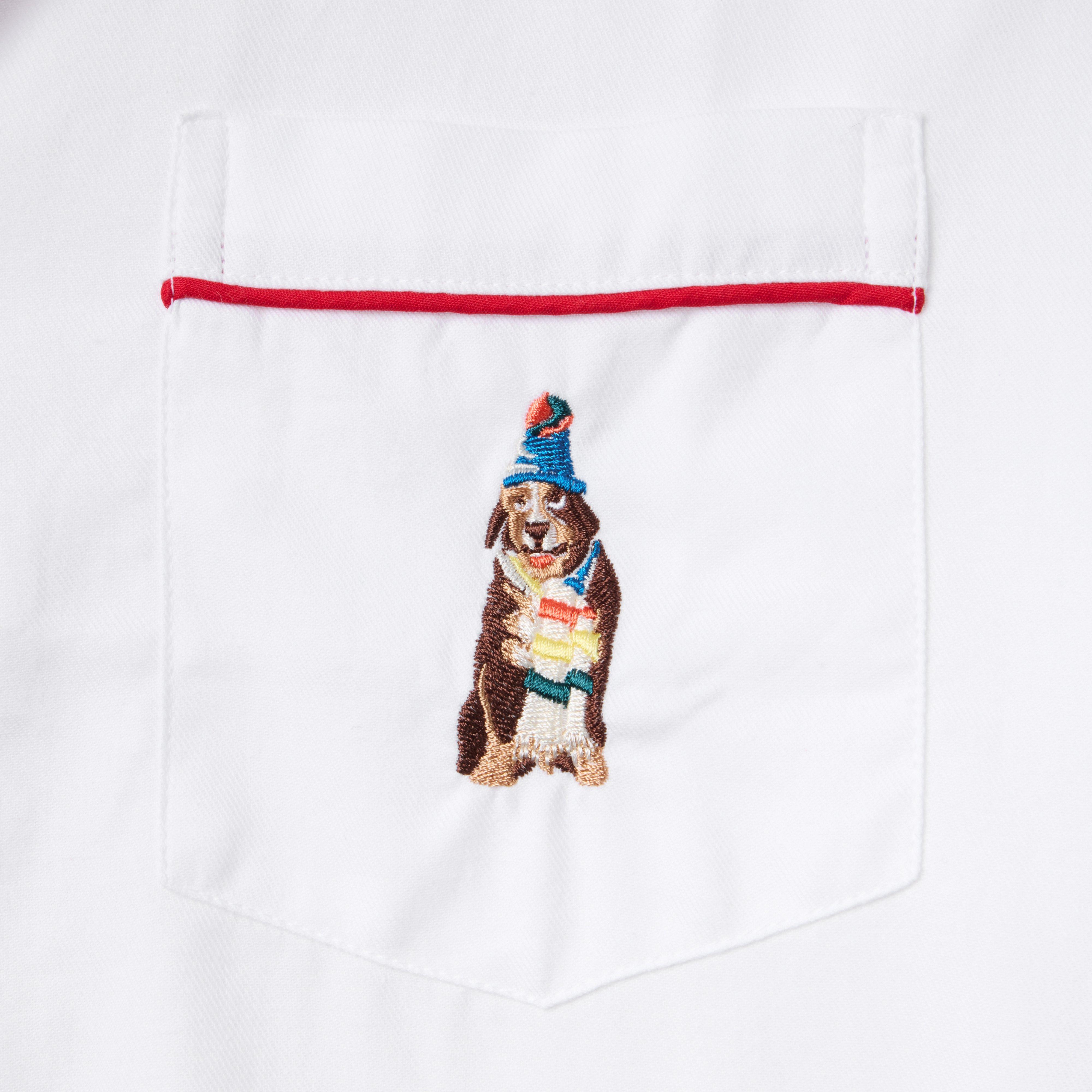 Petite Plume x Gray Malin Men's Pima Pajama Set image number 1