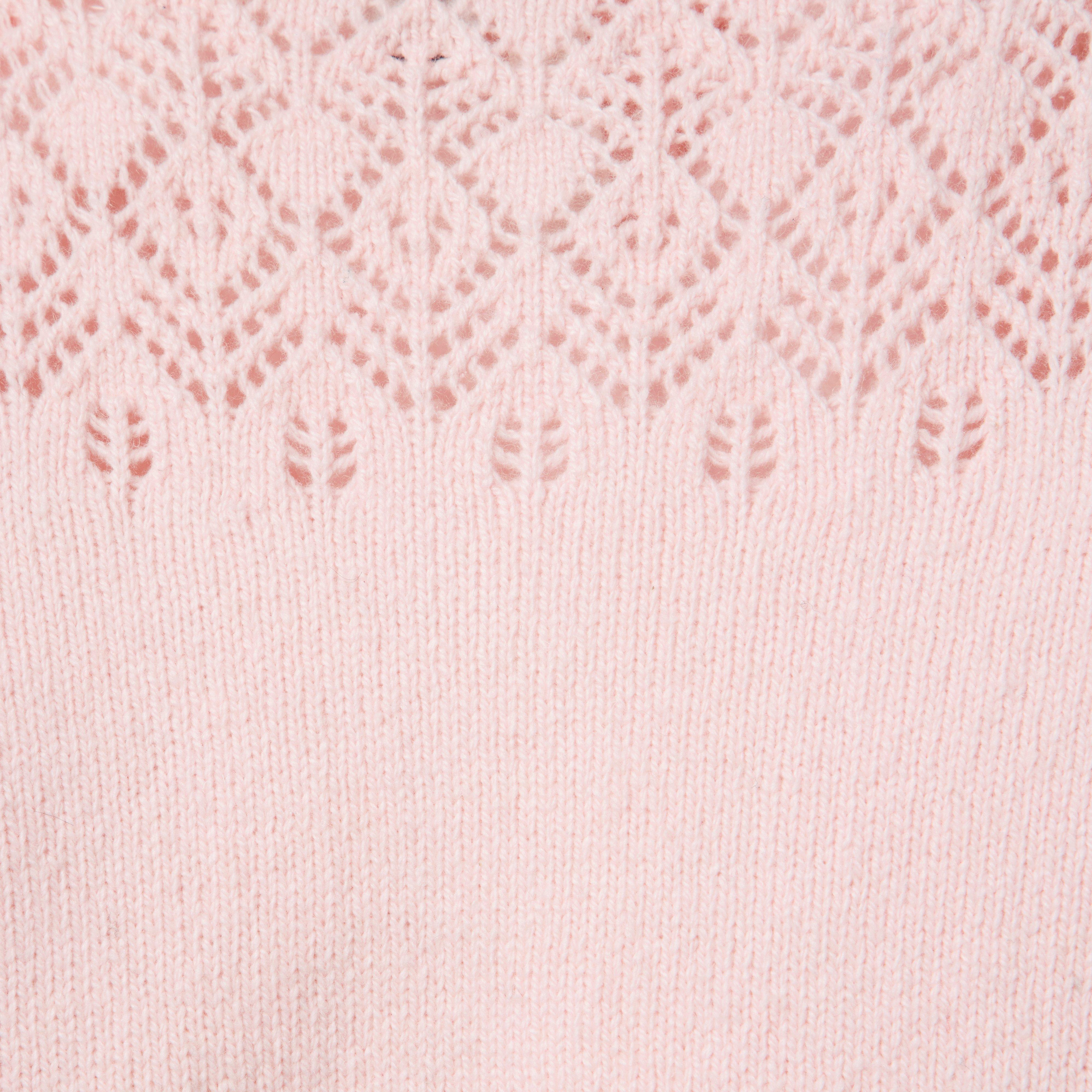 HATCH Collection X Janie And Jack Pointelle Cardigan image number 2