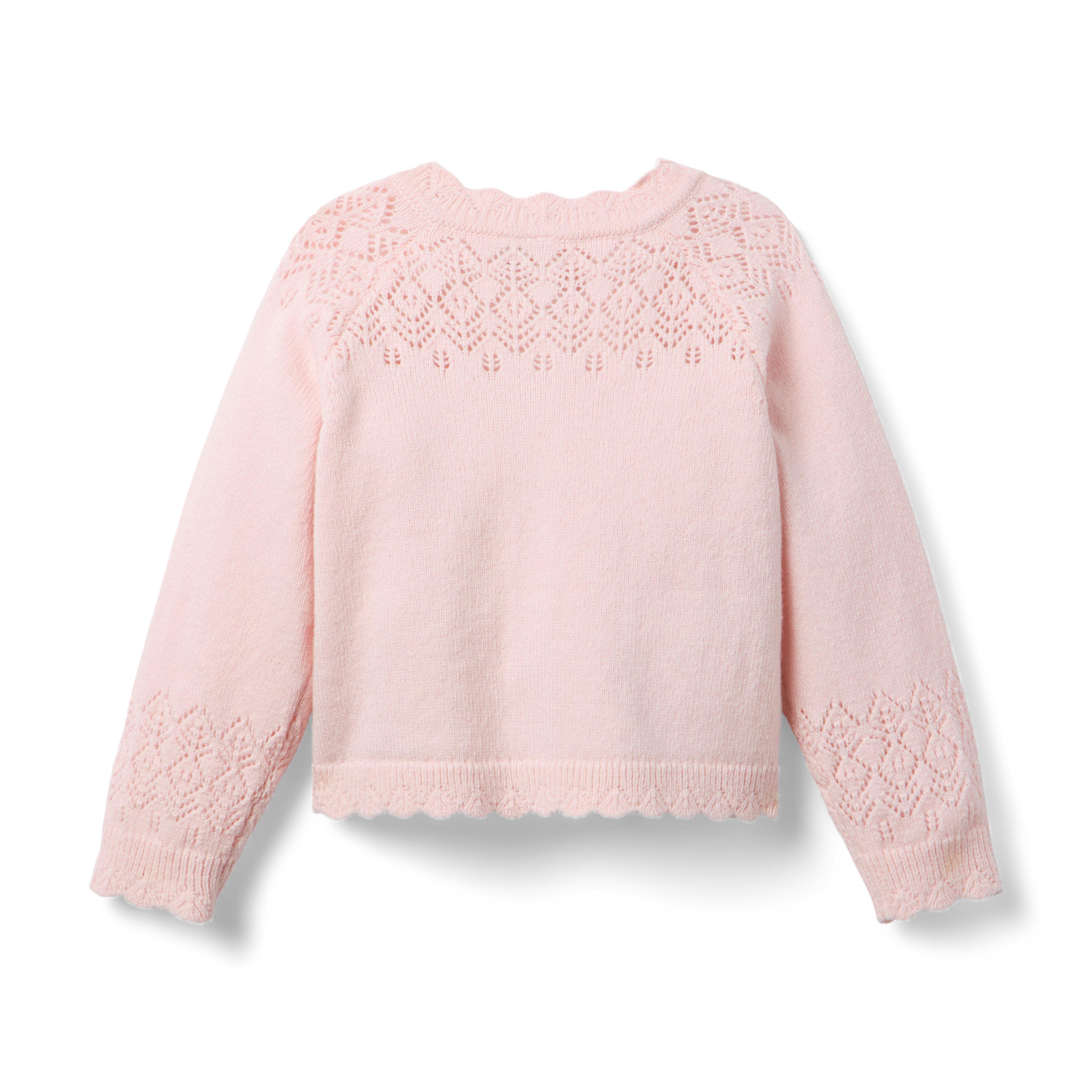 HATCH Collection X Janie And Jack Pointelle Cardigan image number 1