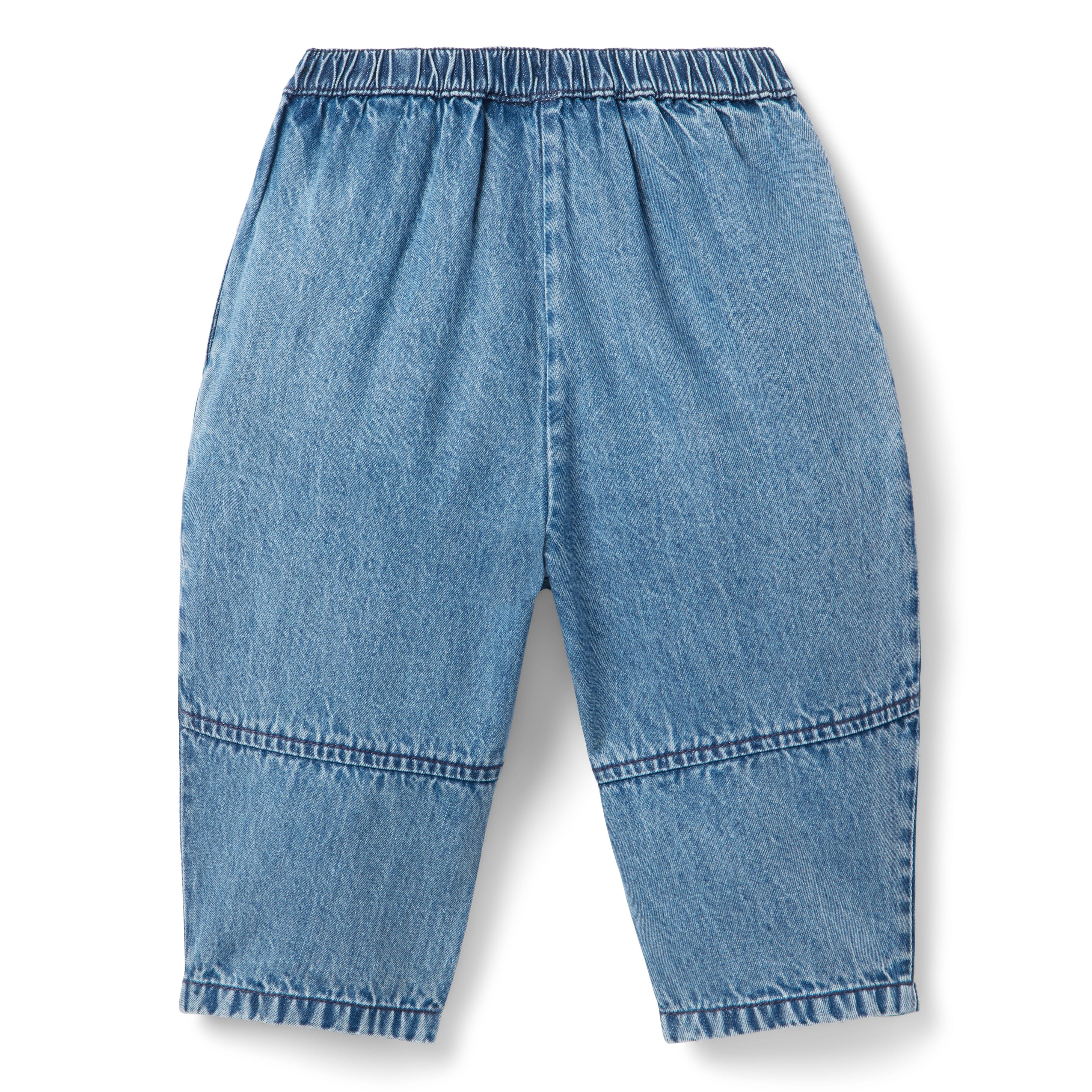 HATCH Collection X Janie And Jack Denim Barrel Pant image number 1