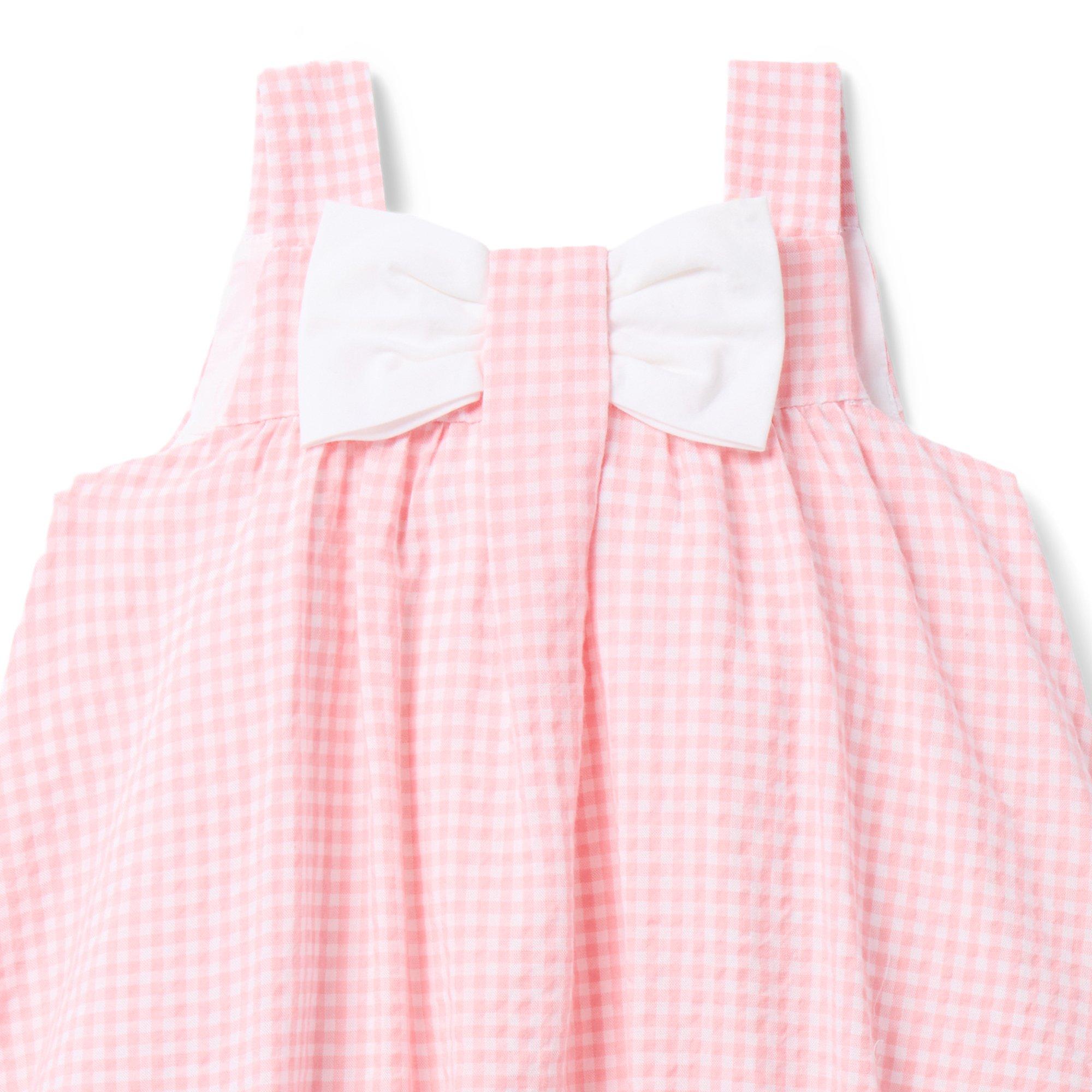 Baby Seersucker Gingham Dress image number 1