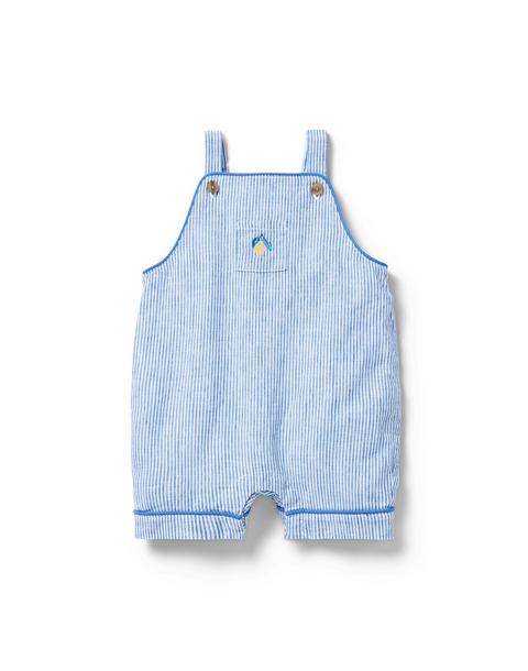 Baby Striped Lemon Overall