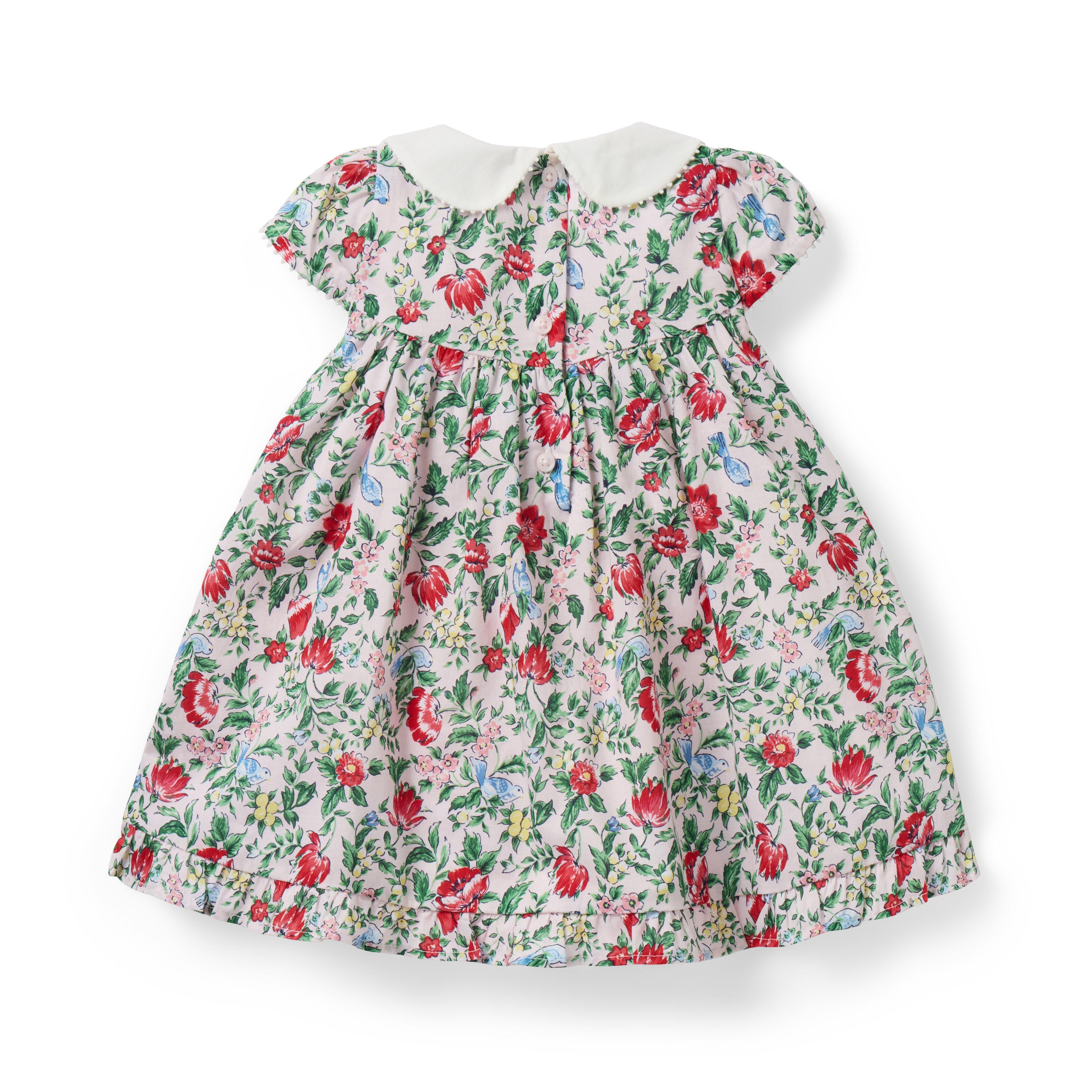 Baby Ditsy Floral Collared Dress image number 2