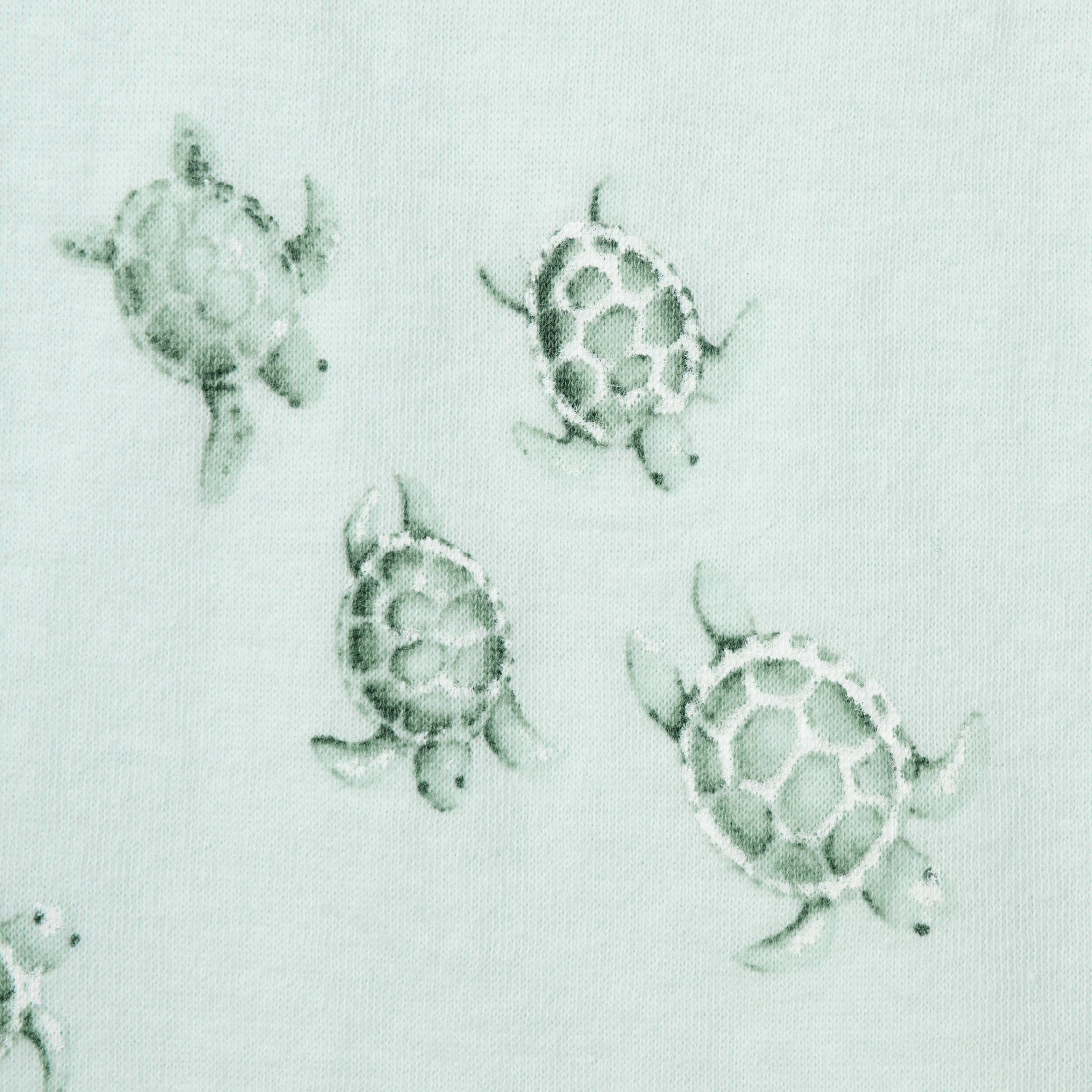 Baby Turtle Collared Romper image number 1