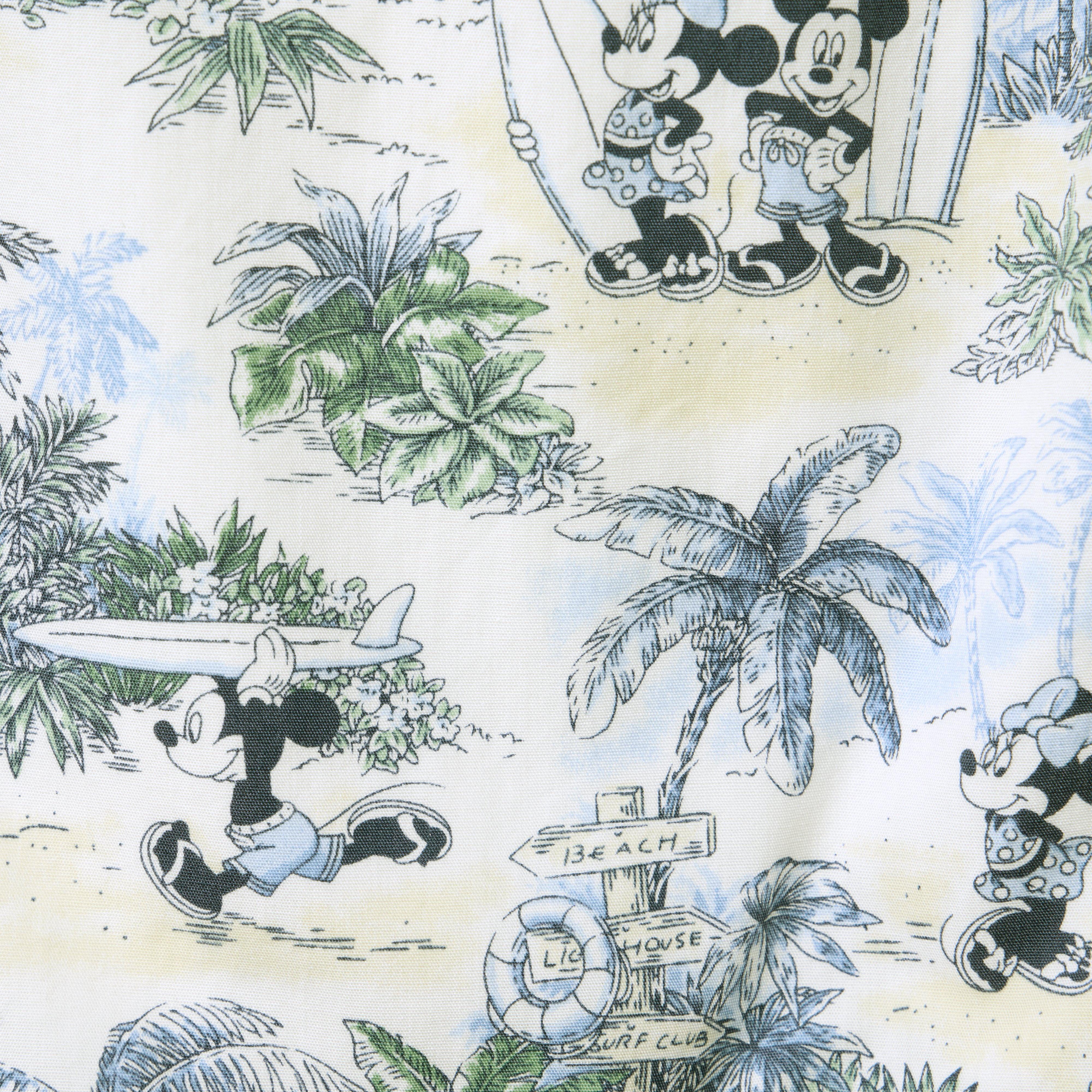 Disney Mickey Mouse Surf Toile Baby Overall image number 2