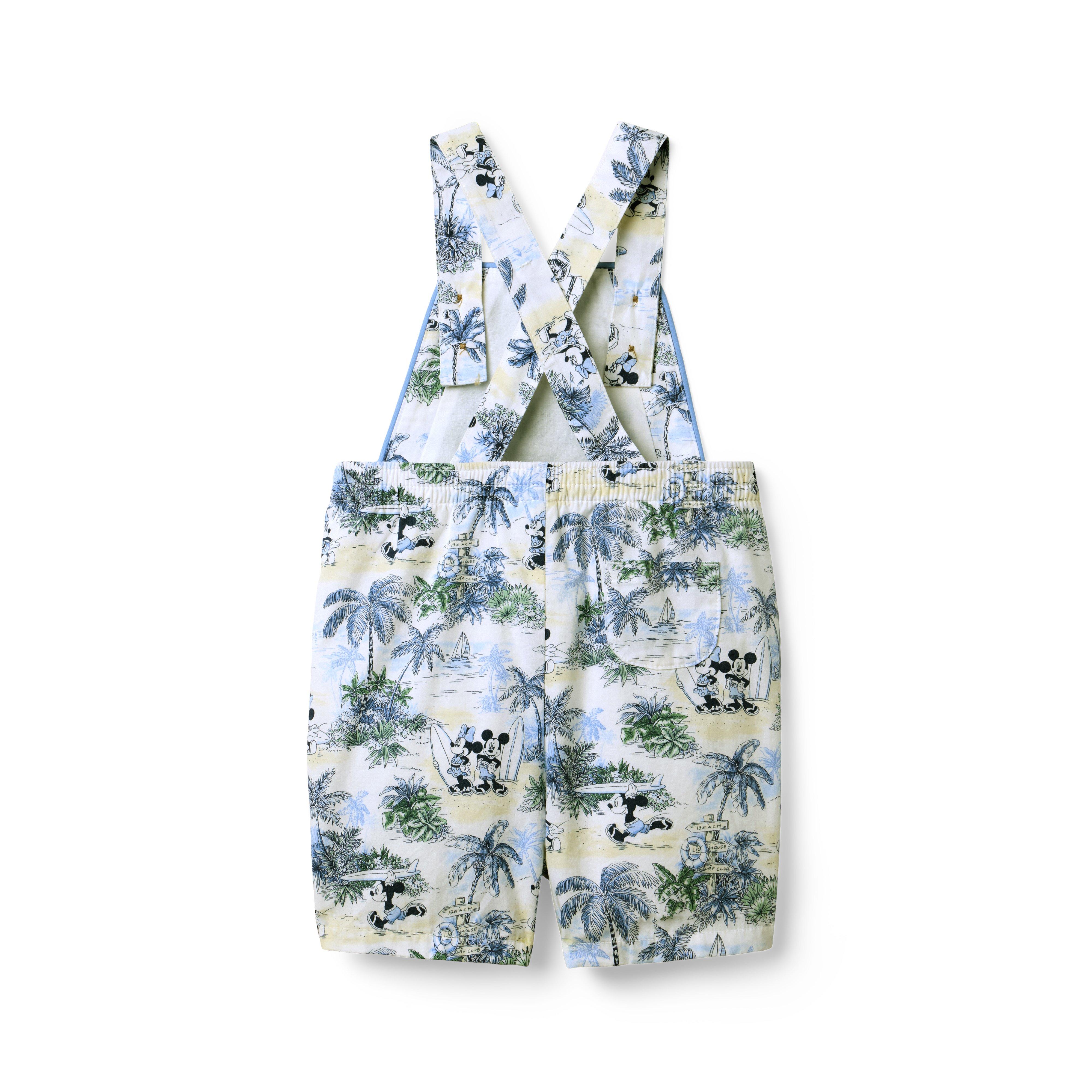 Disney Mickey Mouse Surf Toile Baby Overall image number 1