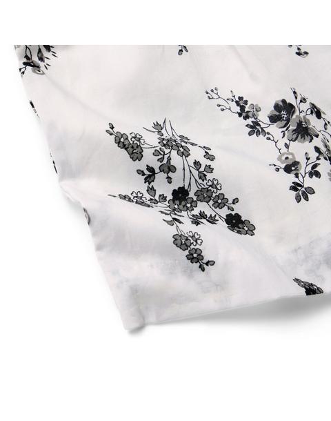 Baby Floral Ruffle Matching Set