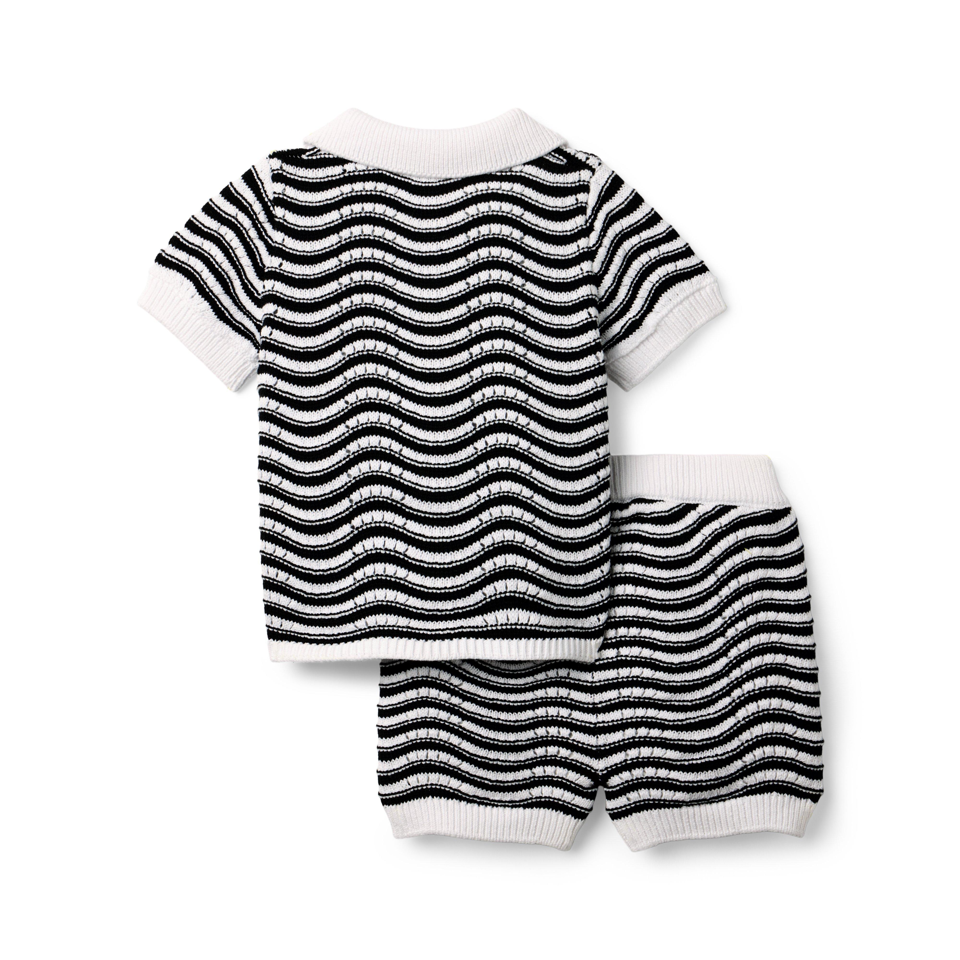 The Wavy Striped Matching Baby Set image number 2