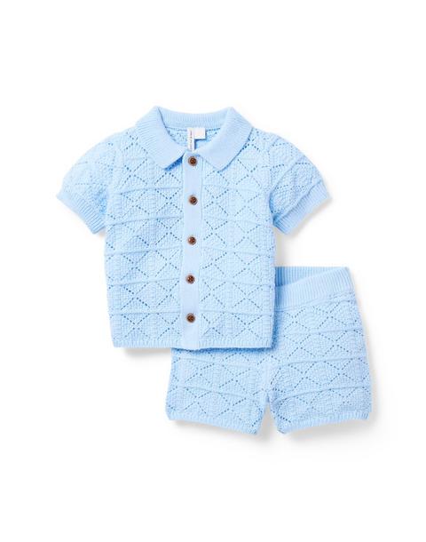 Baby Crochet Cabana Set