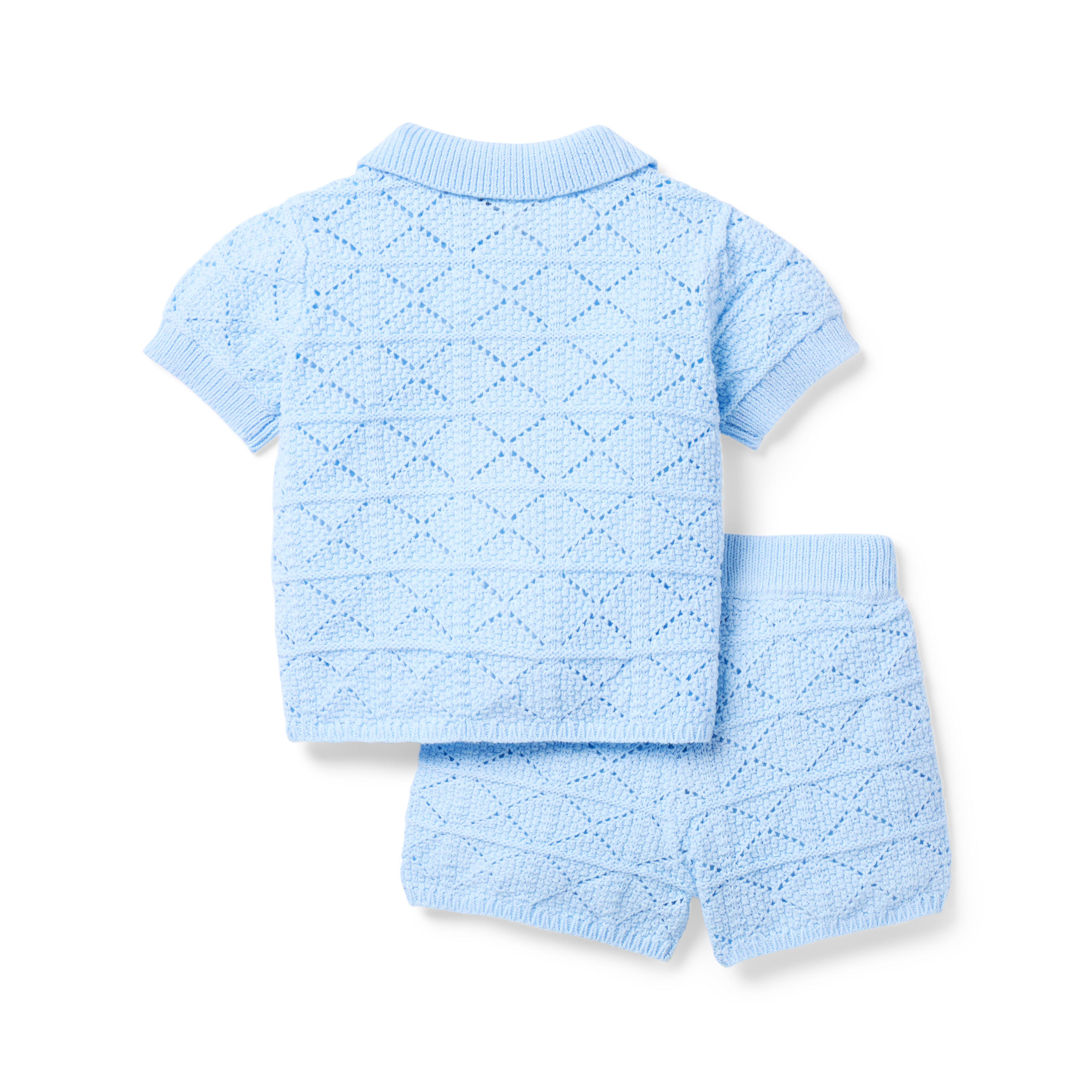 Baby Crochet Cabana Set image number 1