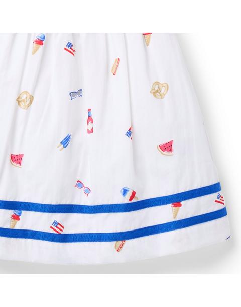 Baby Americana Picnic Sailor Dress