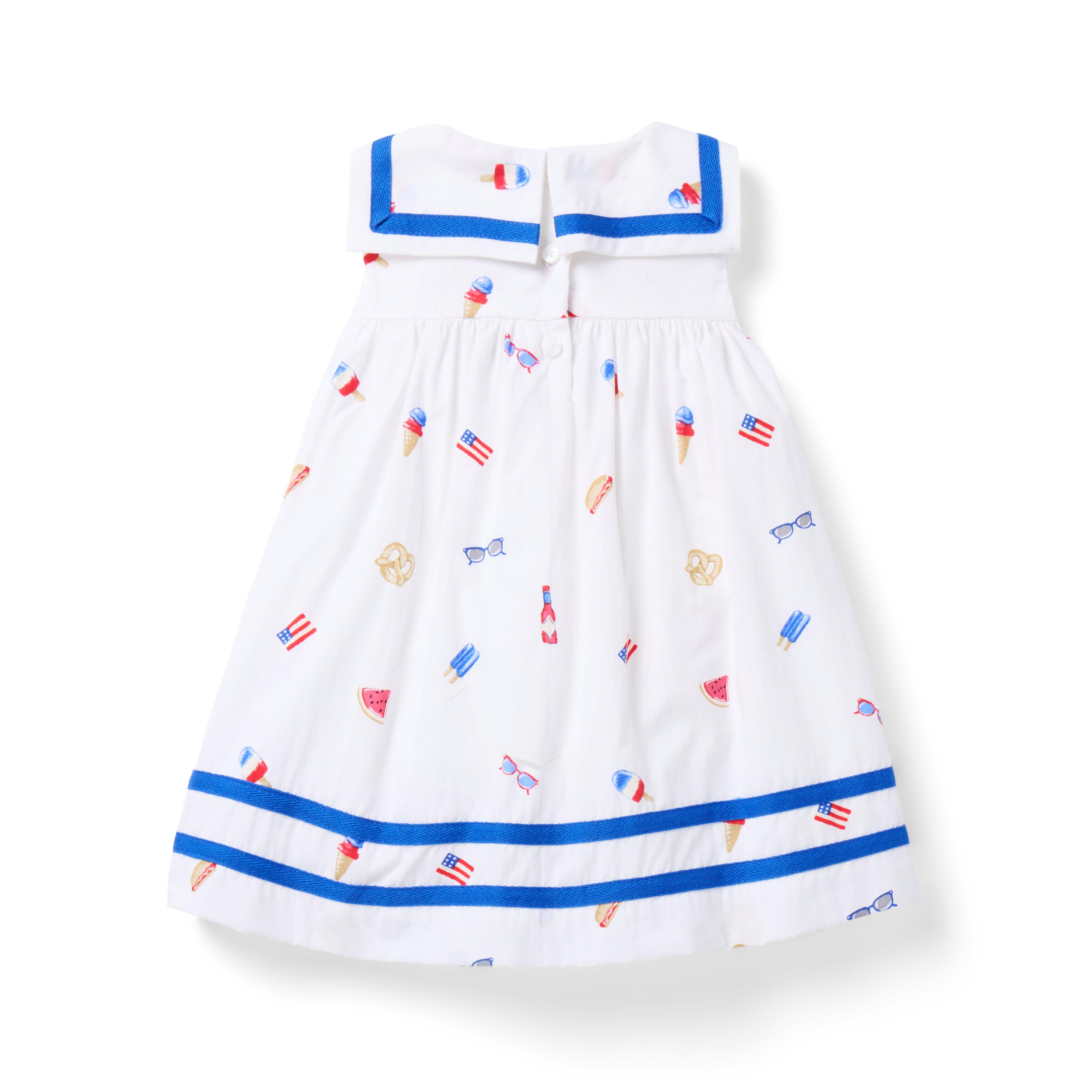 Baby Americana Picnic Sailor Dress image number 2