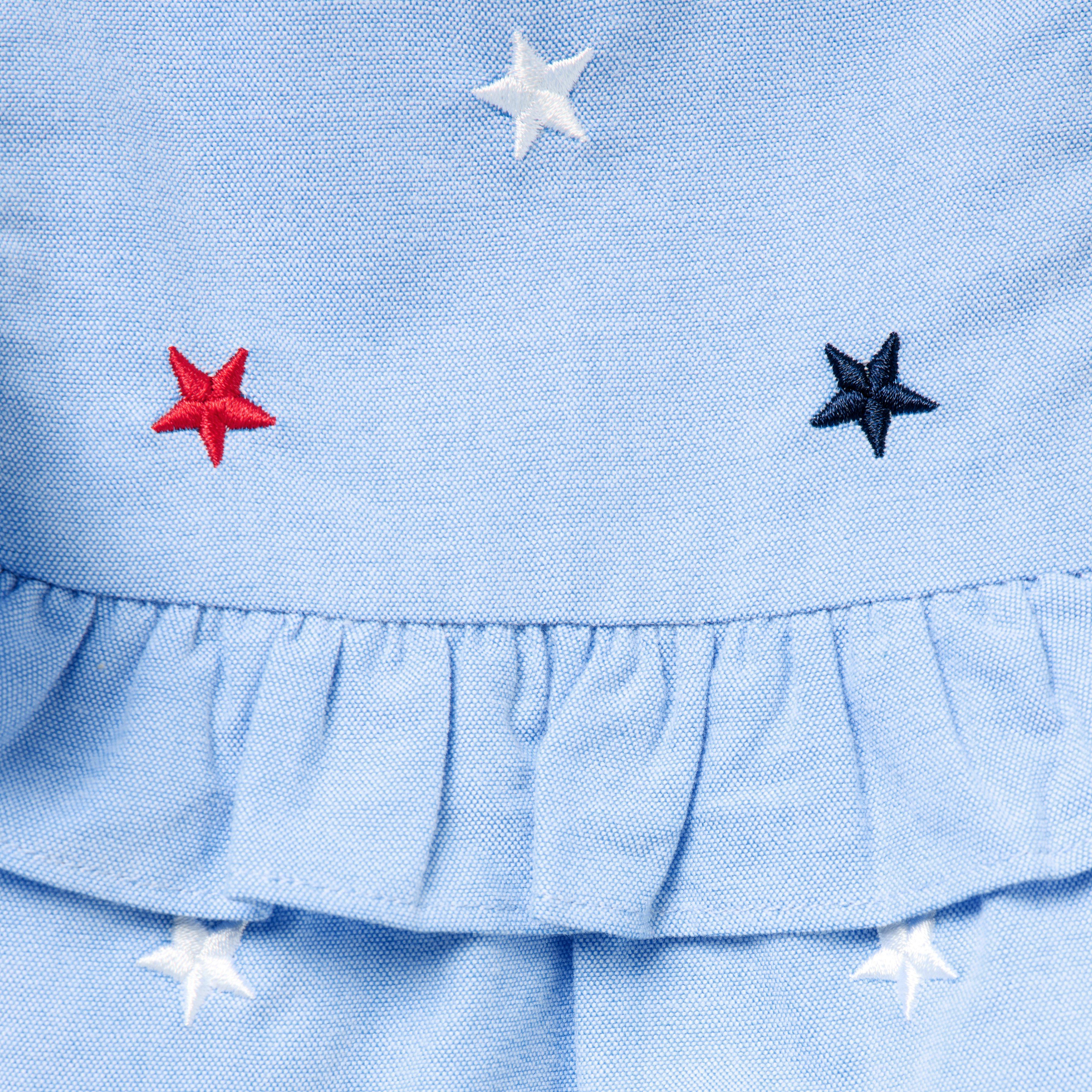 Baby Embroidered Stars Matching Set image number 1