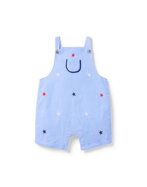 Baby Embroidered Stars Overall