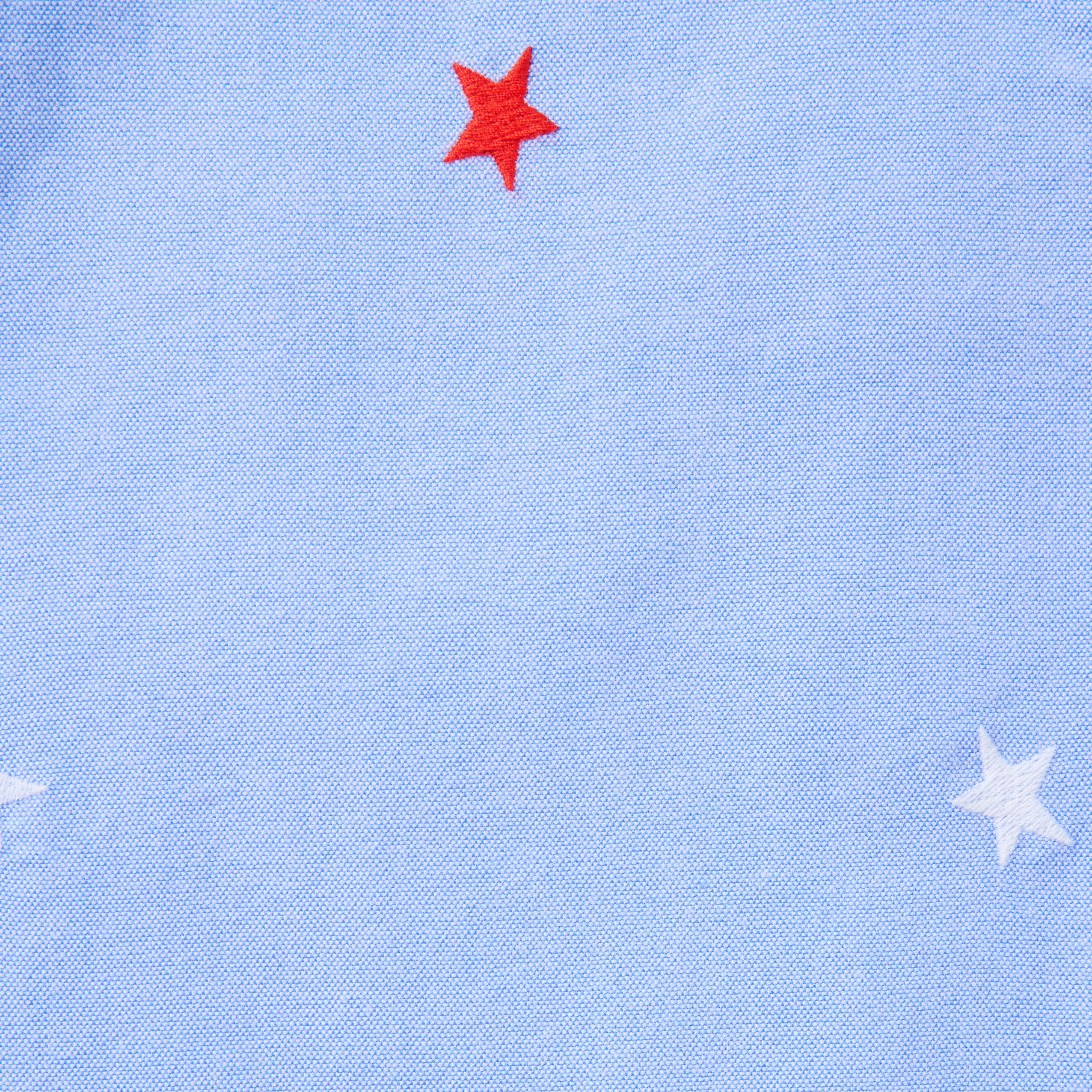 Baby Embroidered Stars Overall image number 1