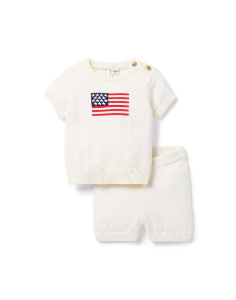 The Flag Matching Baby Set