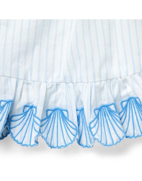 Baby Striped Seashell Matching Set