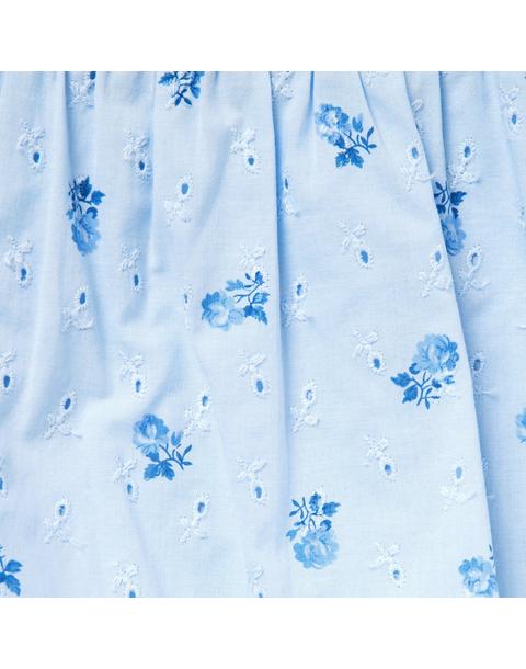 Baby Floral Eyelet Matching Set