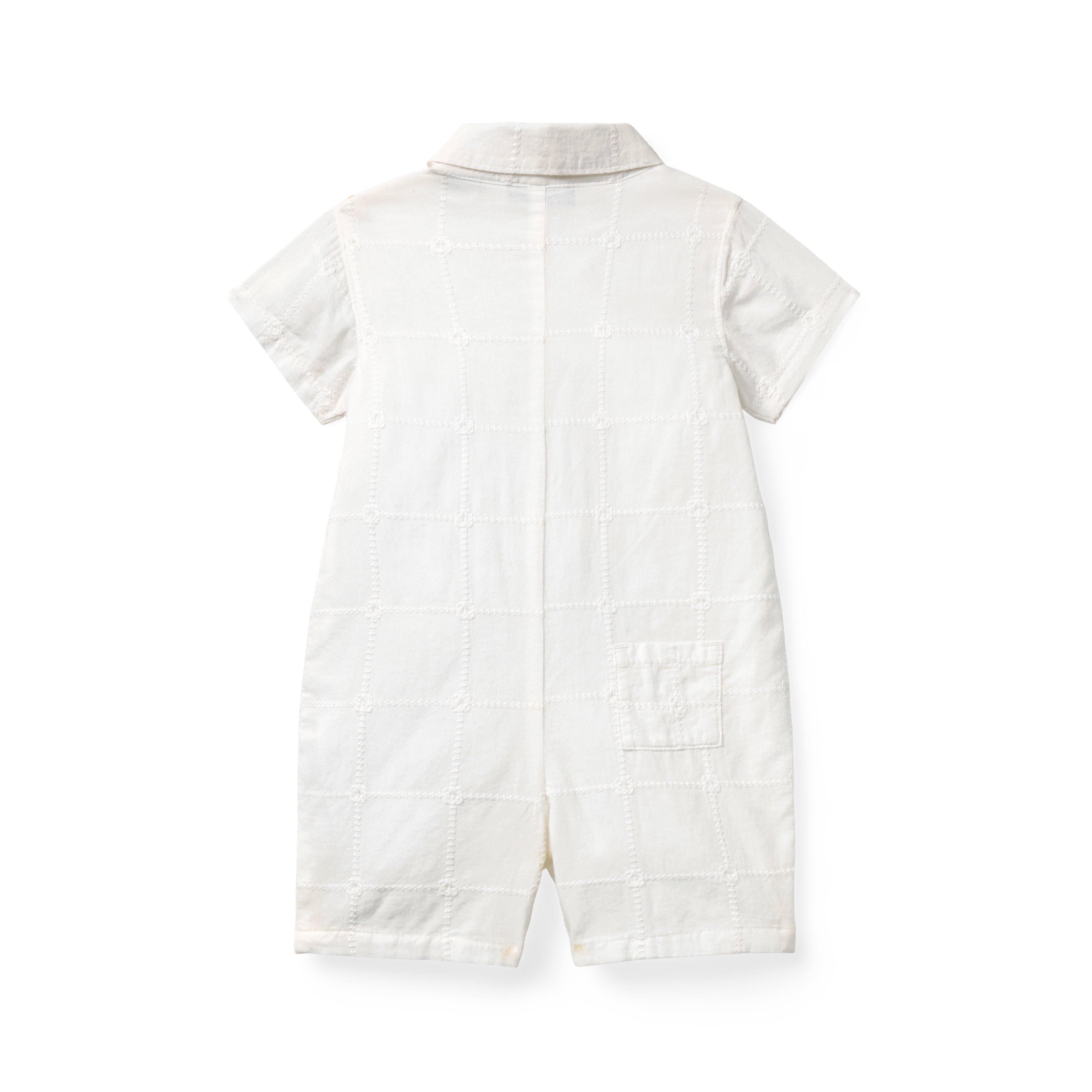 Baby Embroidered Romper image number 2