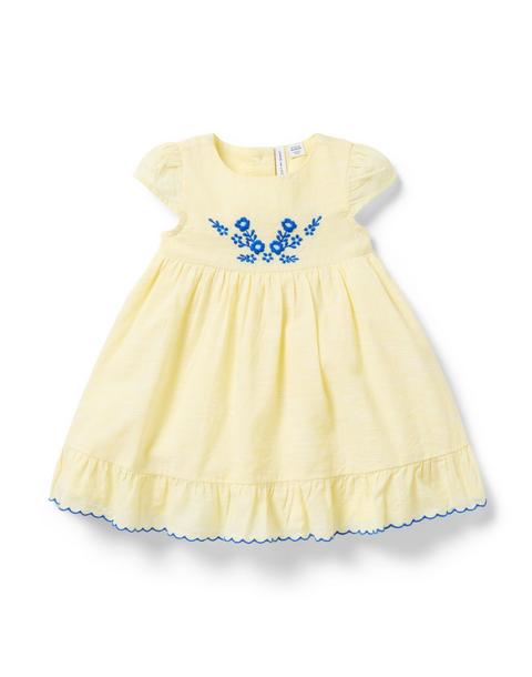 Baby Embroidered Floral Dress
