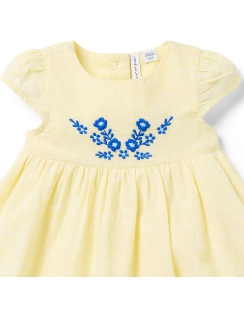Baby Embroidered Floral Dress