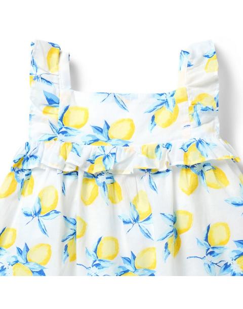 The Lemon Love Baby Dress