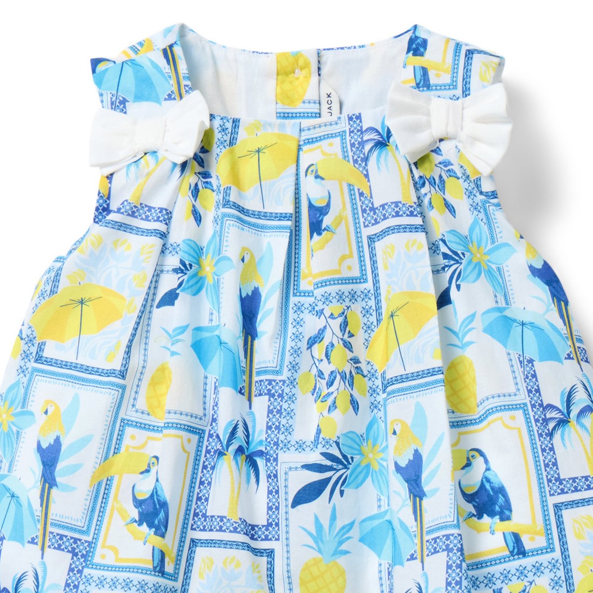 Комплекты Janie and Jack Paradise Grove Matching Set для девочек-малышей, цвет: Белый — фото 3