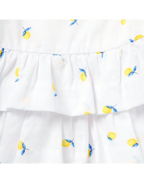 Baby Lemon Ruffle Matching Set