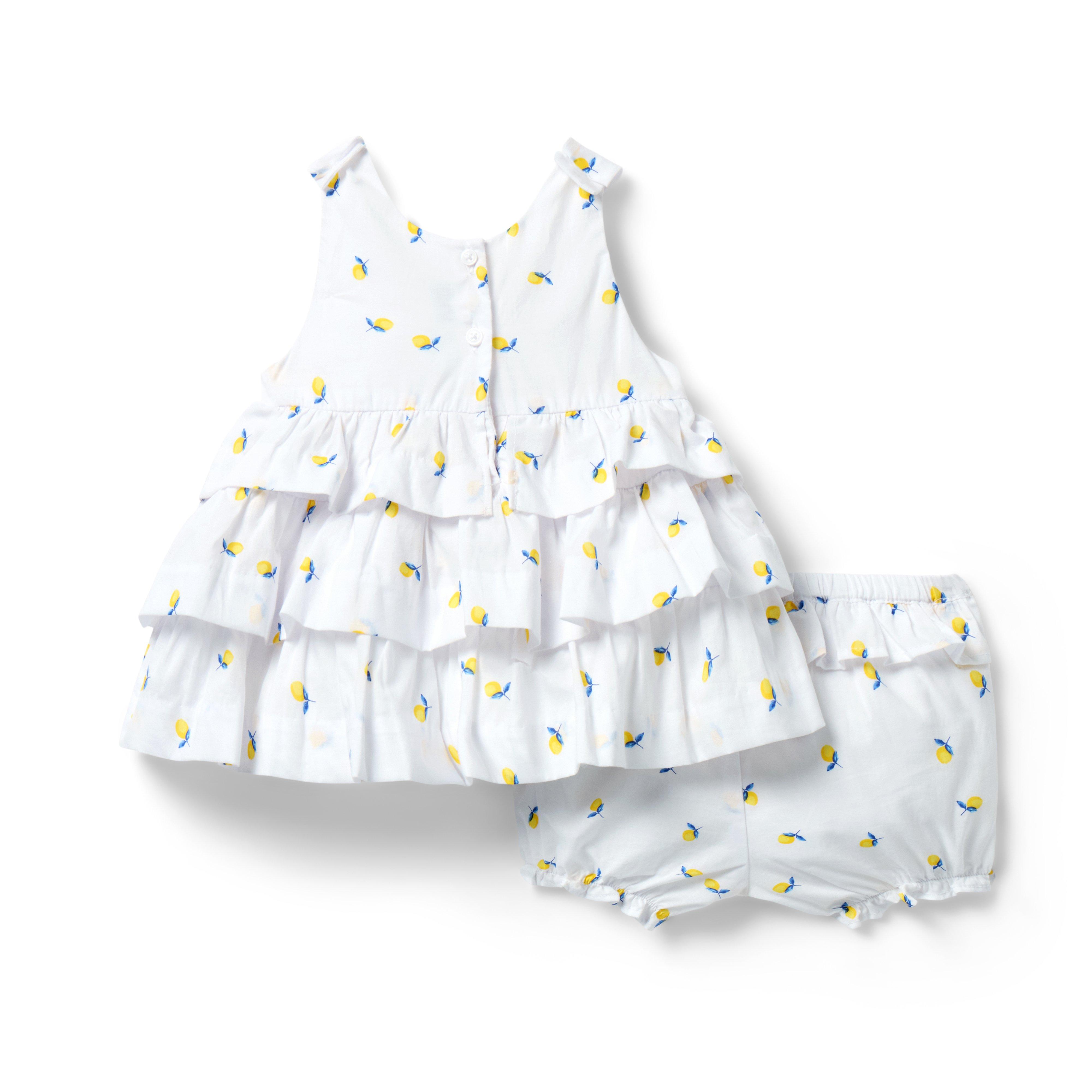 Baby Lemon Ruffle Matching Set image number 2