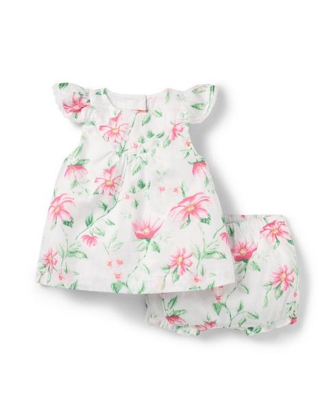 Baby Floral Matching Set