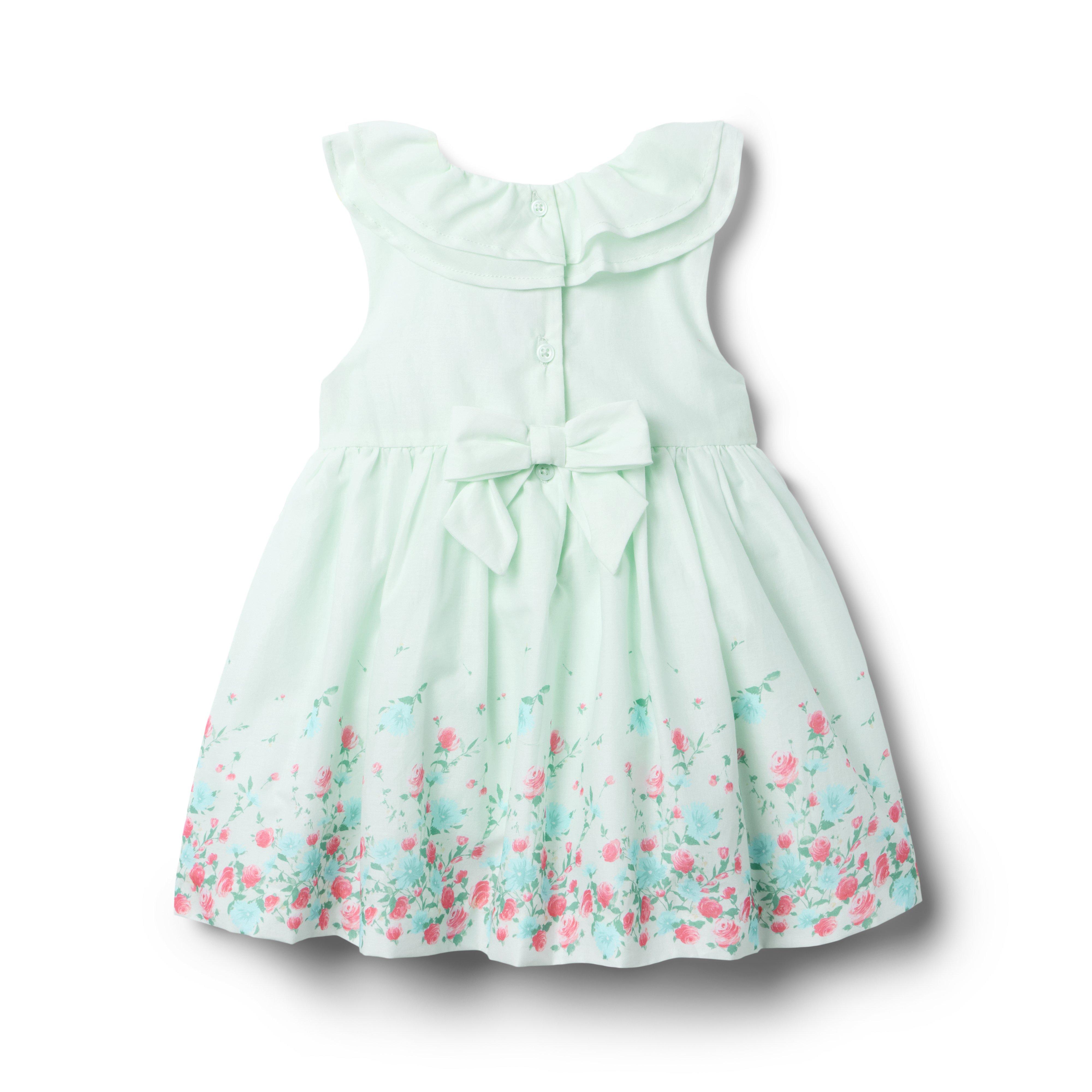 Baby Floral Border Dress image number 2