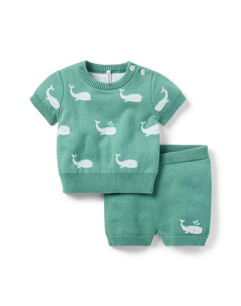 Baby Whale Matching Set