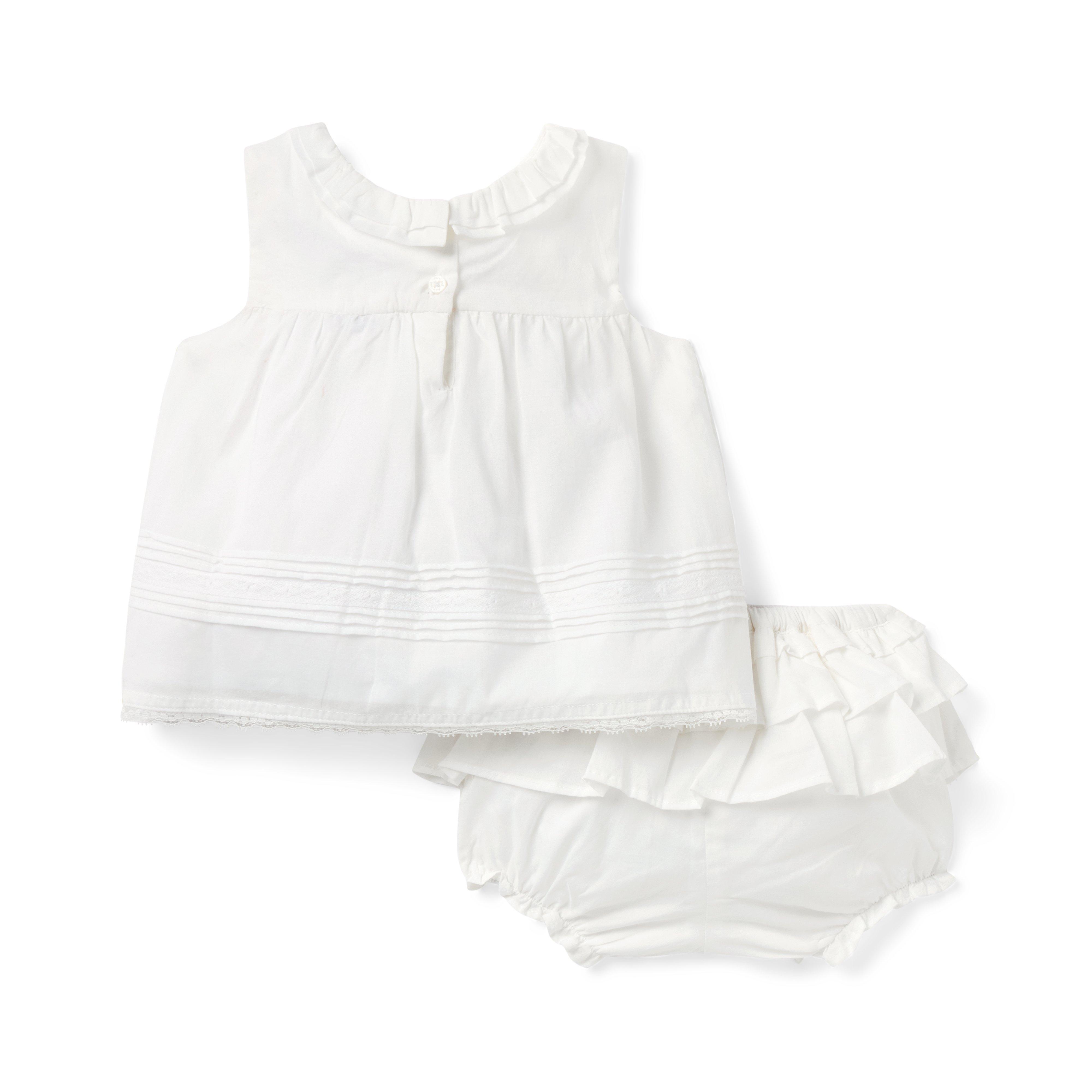 The Pintuck Lace Baby Matching Set image number 2