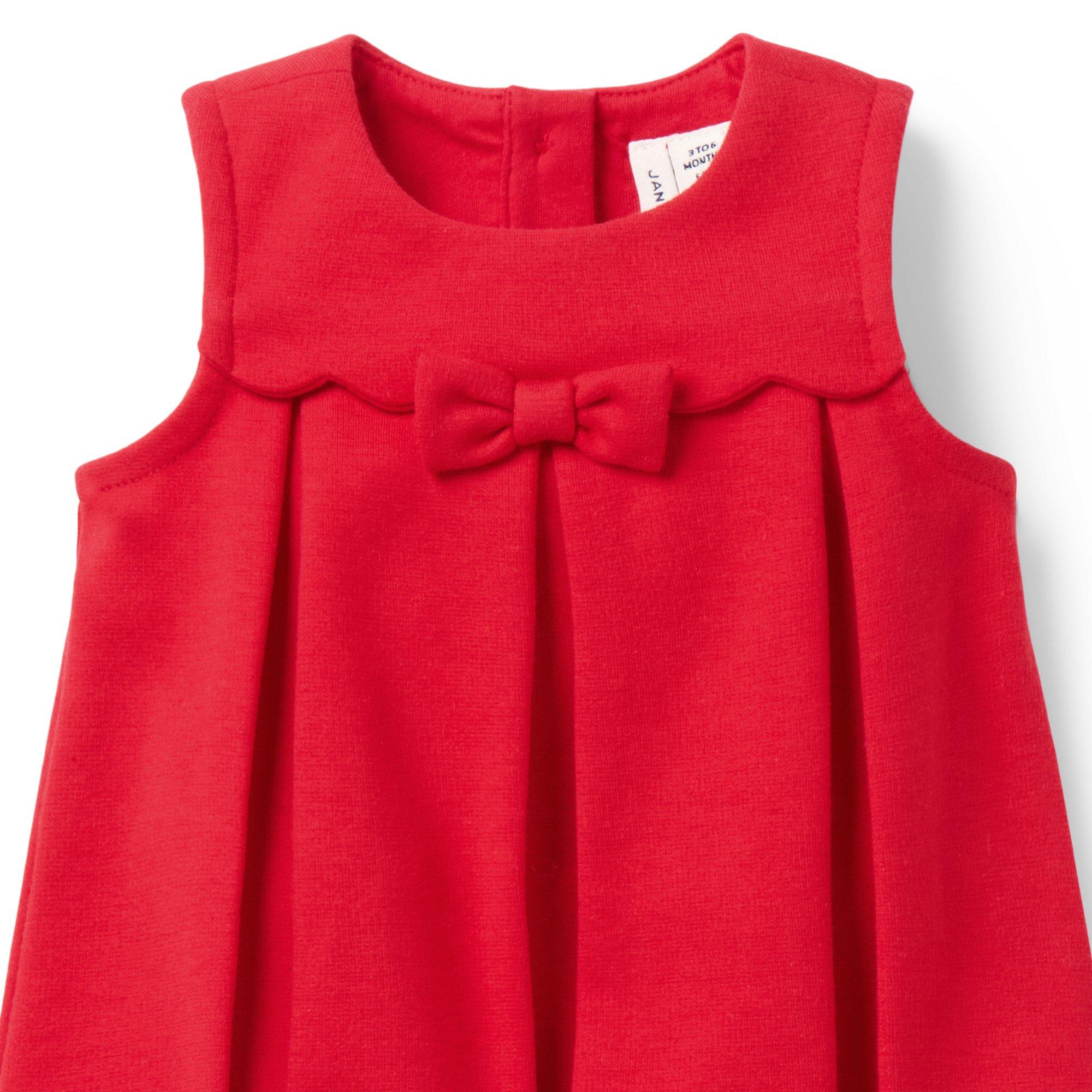 Baby Pleated Ponte Dress image number 1