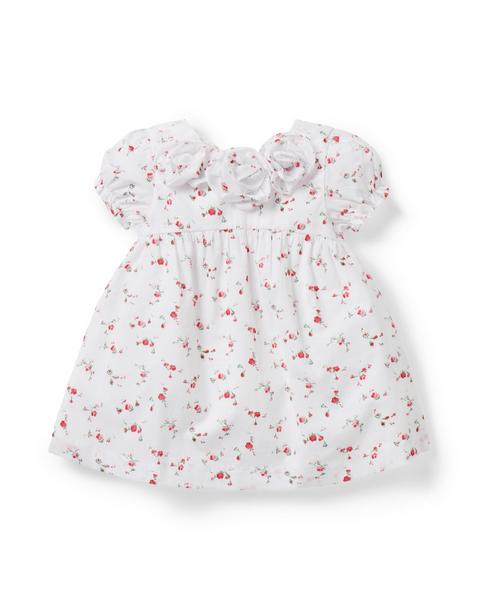 Baby Floral Rosette Dress