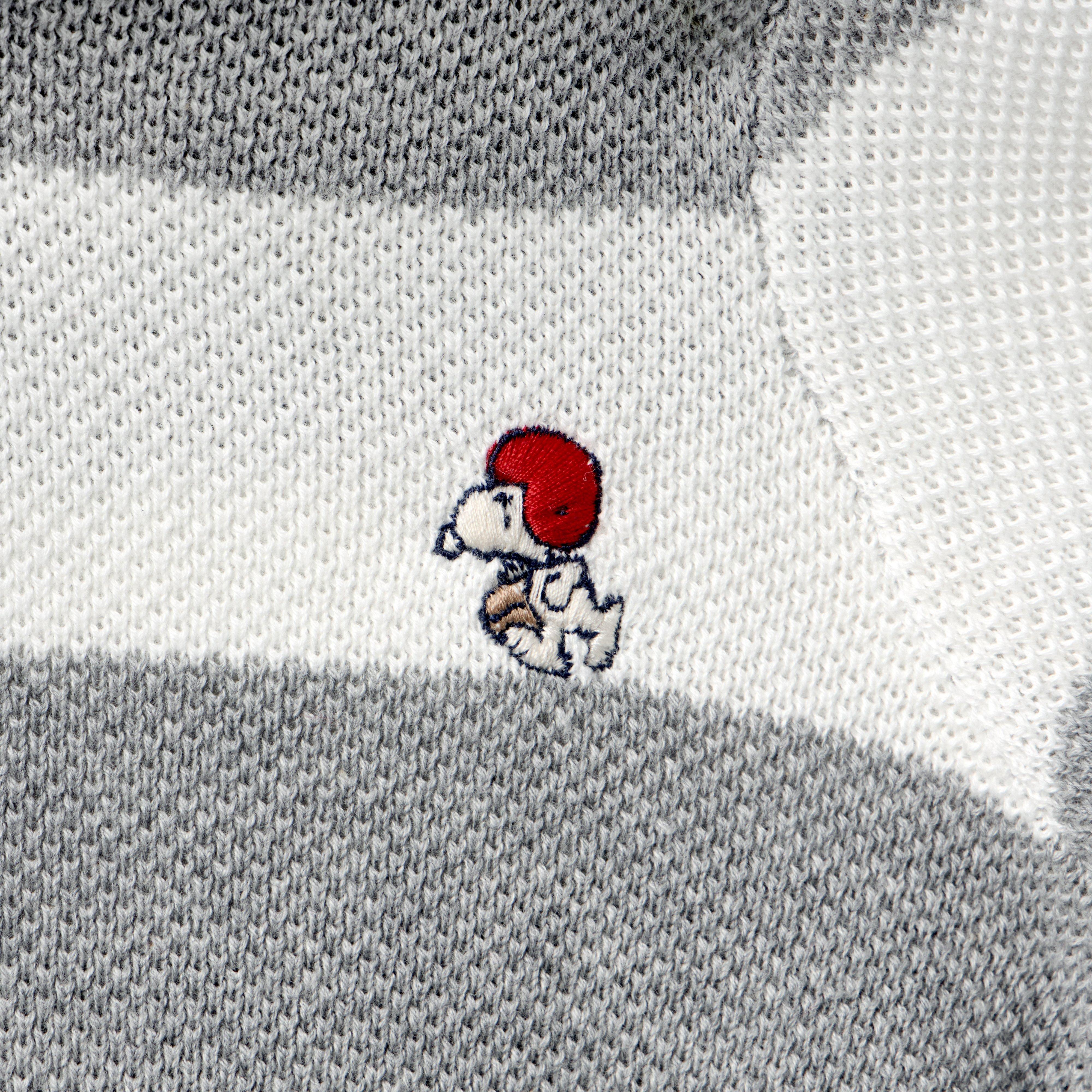 PEANUTS&trade; Snoopy Striped Hooded Sweater image number 1