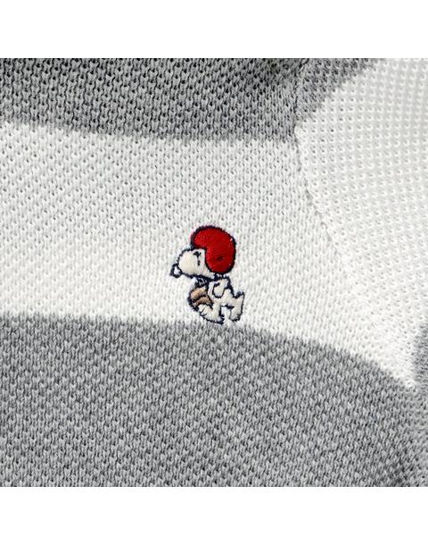 PEANUTS™ Snoopy Striped Hooded Sweater