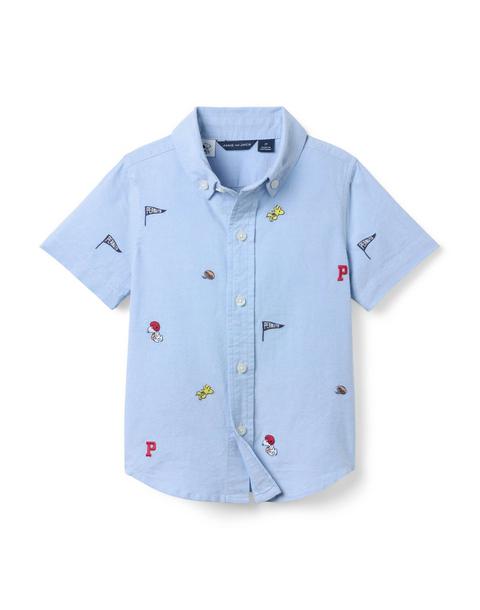 PEANUTS™ Embroidered Oxford Shirt