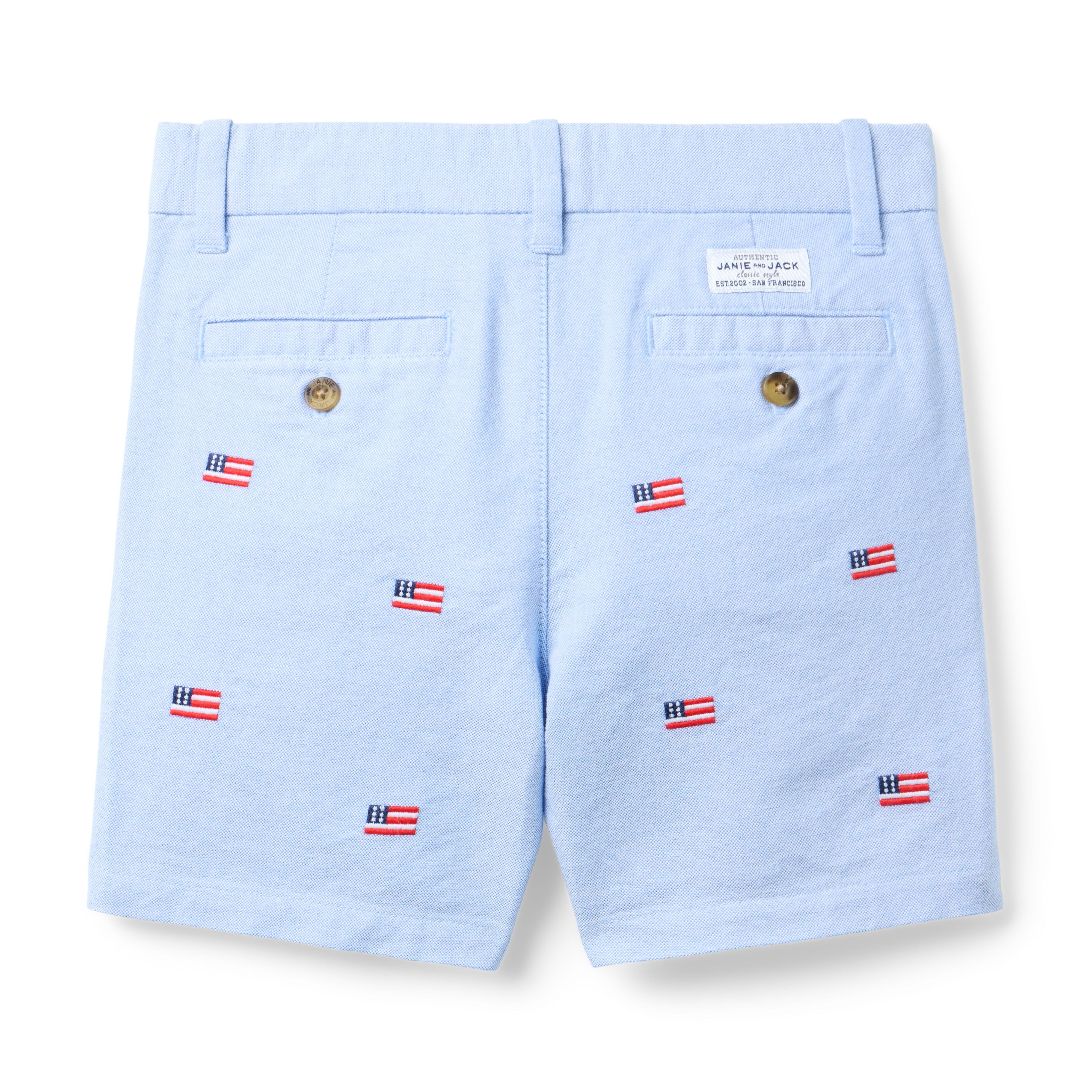 Embroidered Flag Oxford Short image number 2