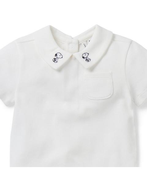 PEANUTS™ Snoopy Embroidered Baby Bodysuit