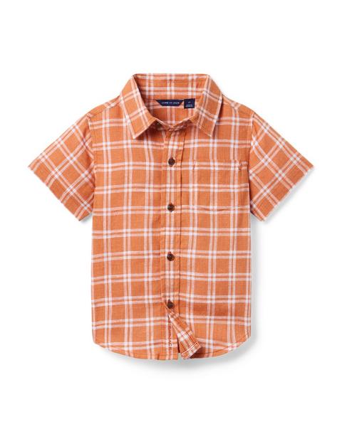 Plaid Linen Shirt
