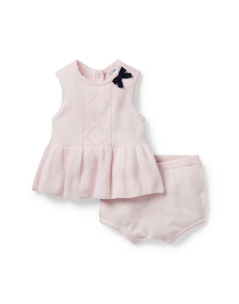 Baby Pointelle Matching Set